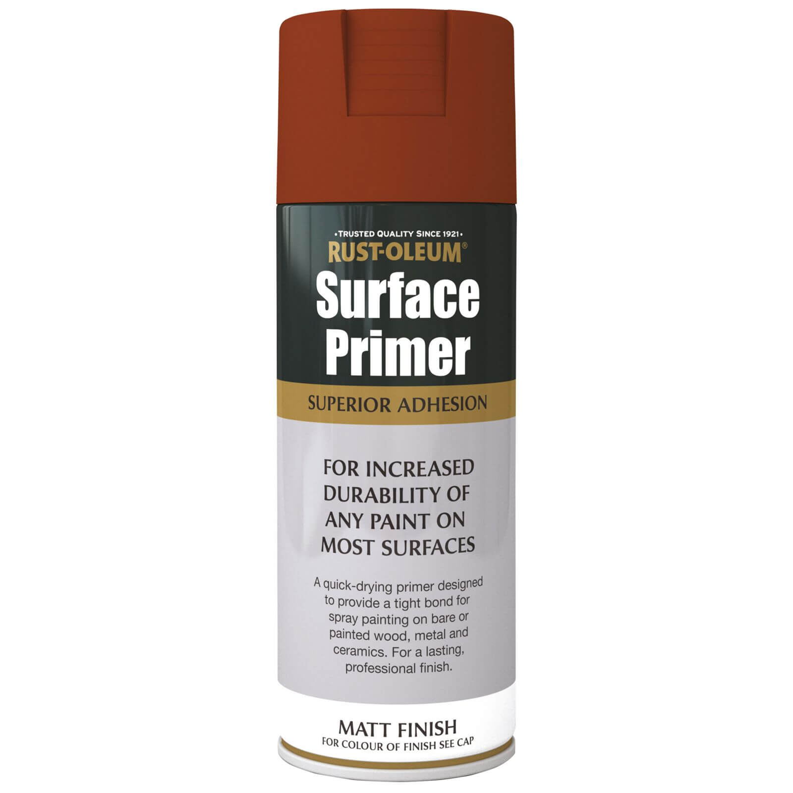 Rust-Oleum Surface Primer Spray Paint - Red - 400ml