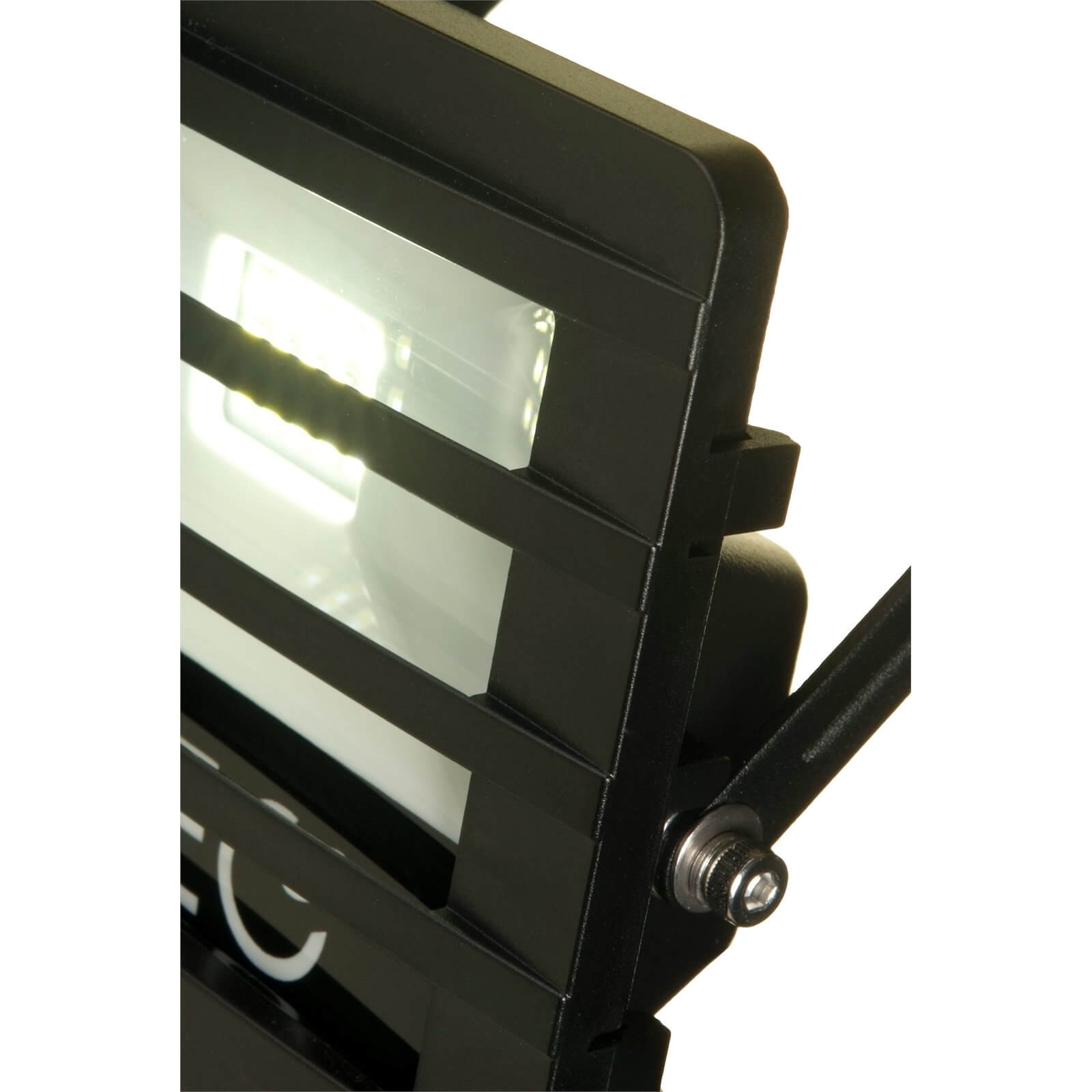 Lutec TEC10 PIR LED Slim Floodlight - Black