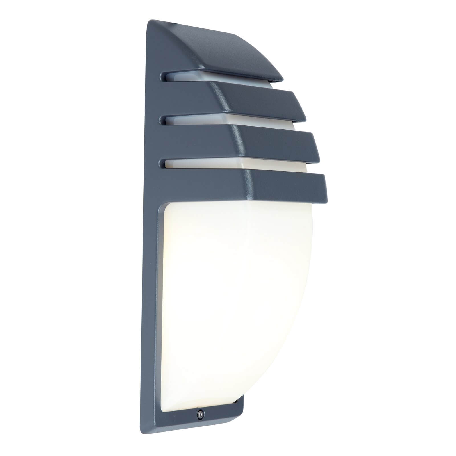 Lutec City Outdoor Bulkhead Wall Light - Anthracite