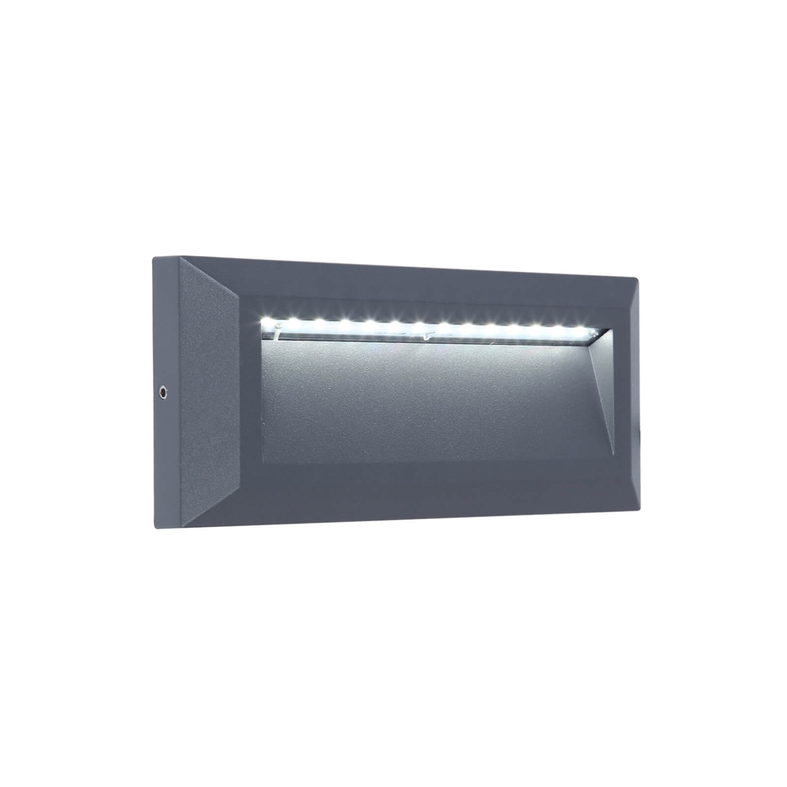 Lutec Helena LED Surface Mounted Outdoor Brick Light - Anthracite