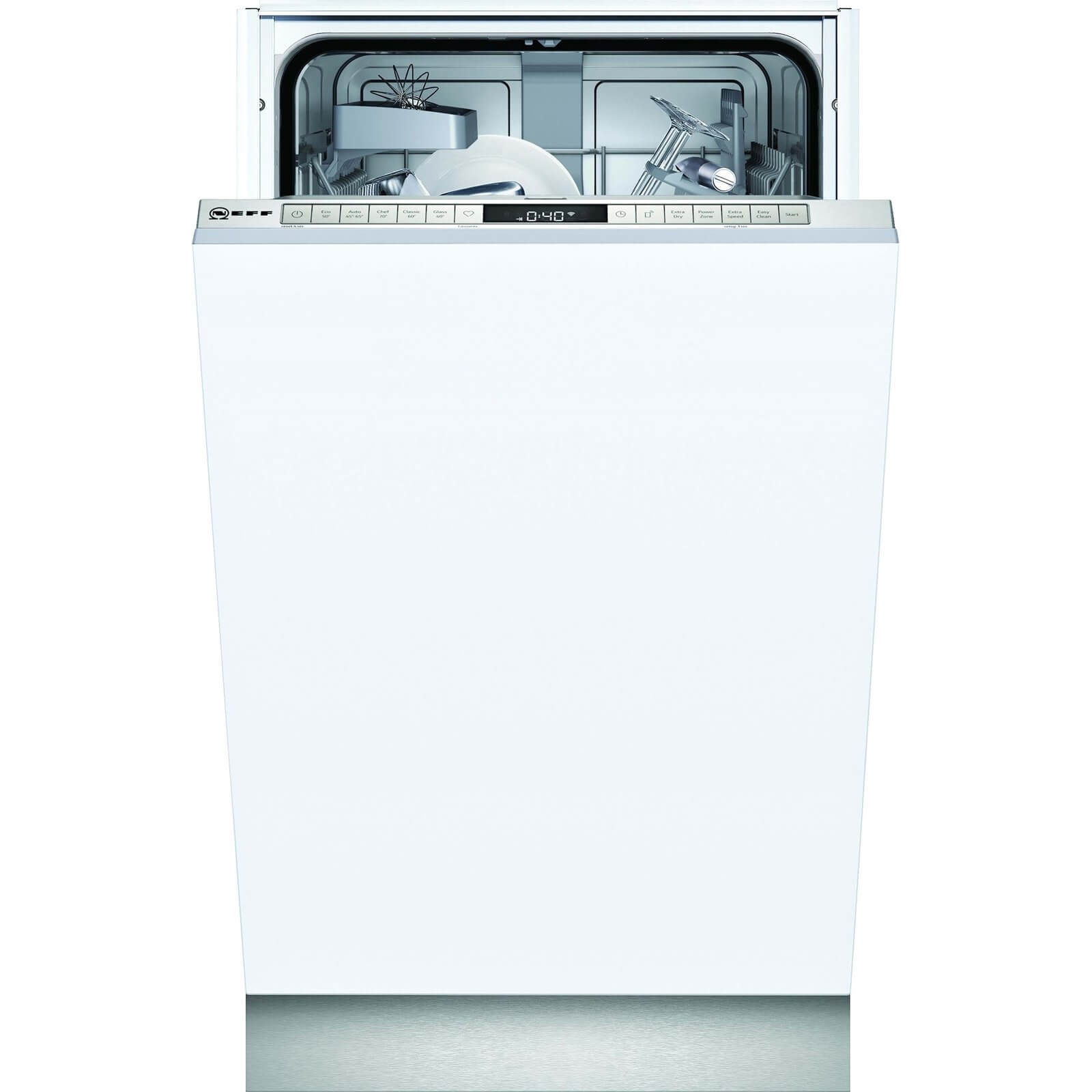 NEFF S875HKX20G 45cm Slimline Dishwasher