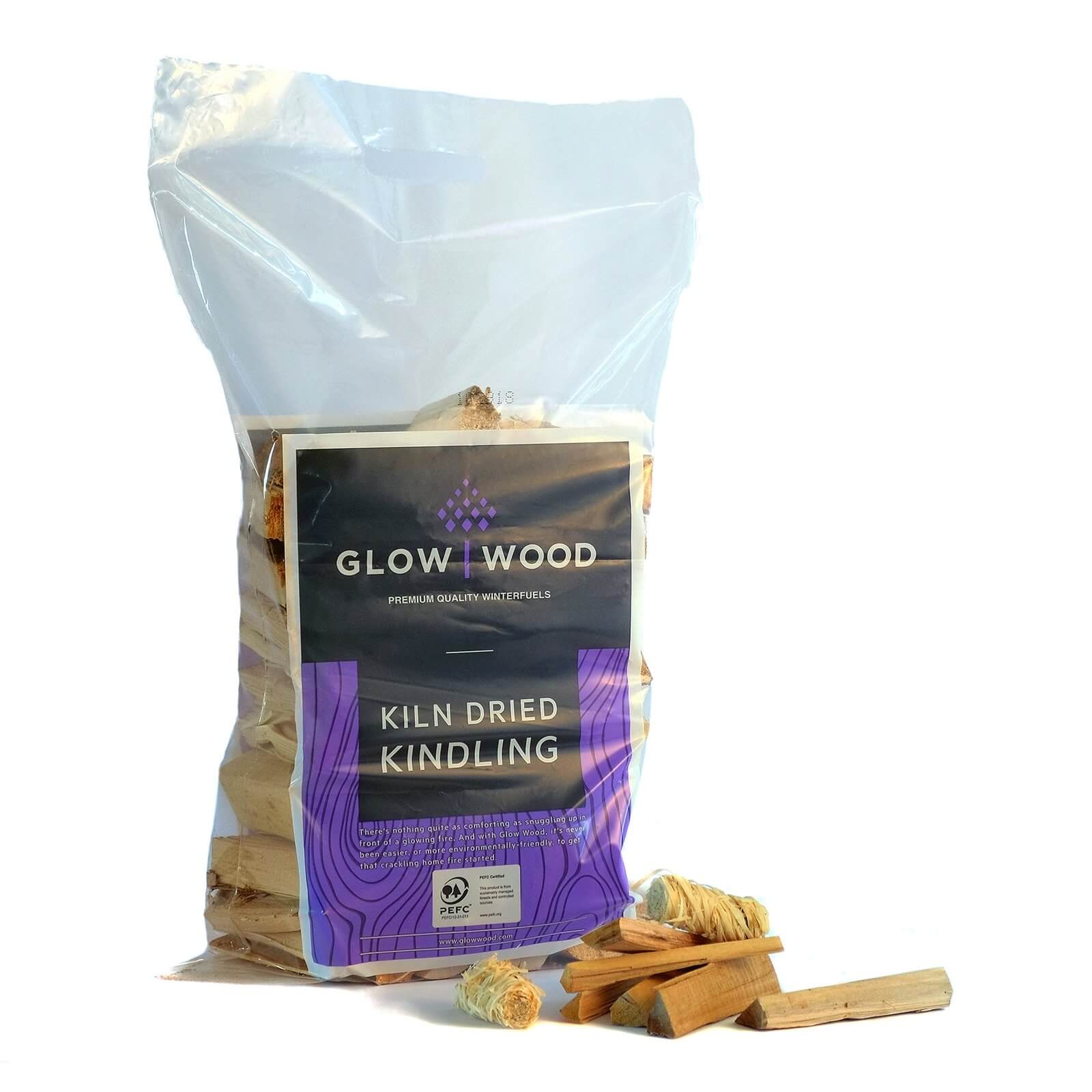 Glow Wood Kiln Dried Kindling Fuel