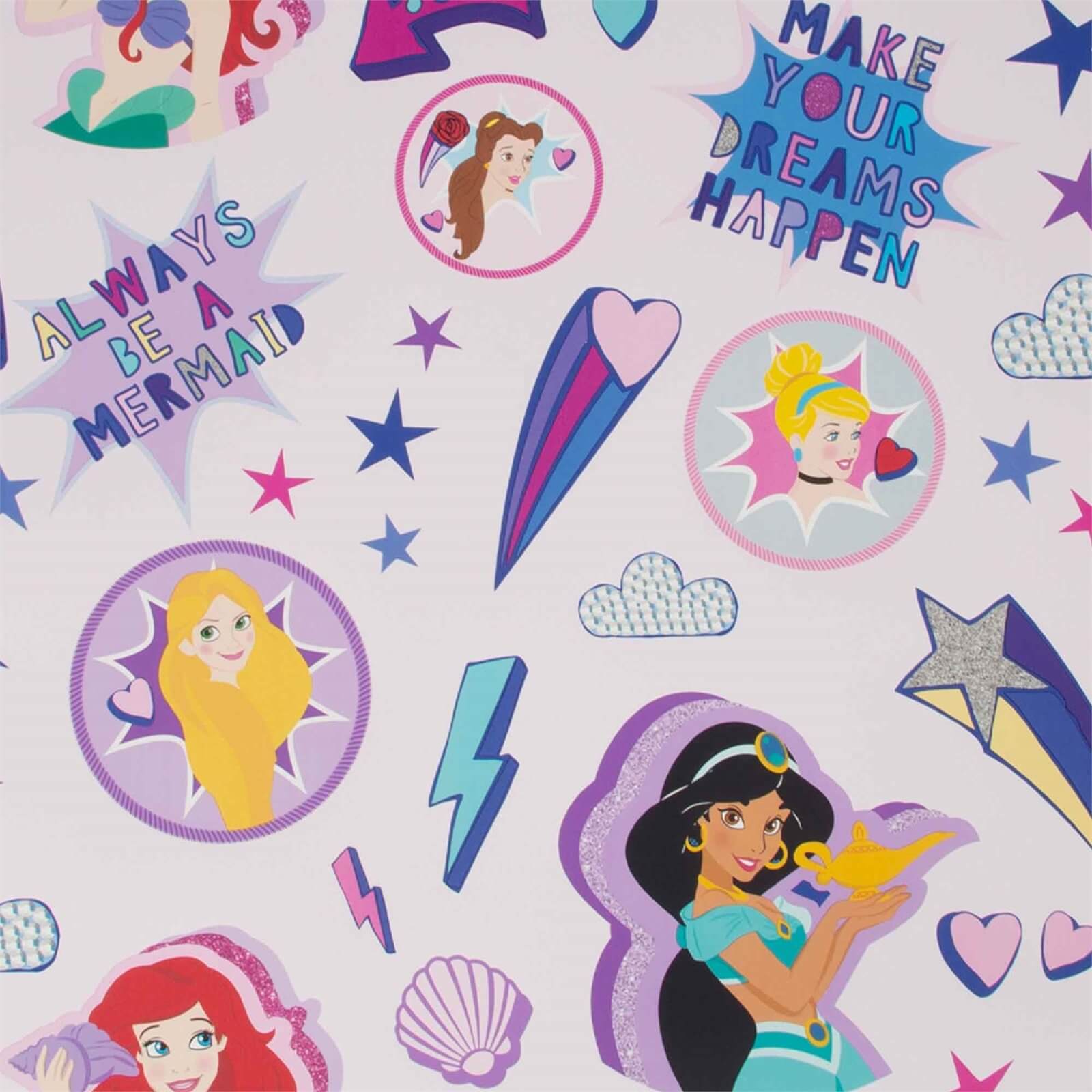 Disney Princess Badges Wallpaper