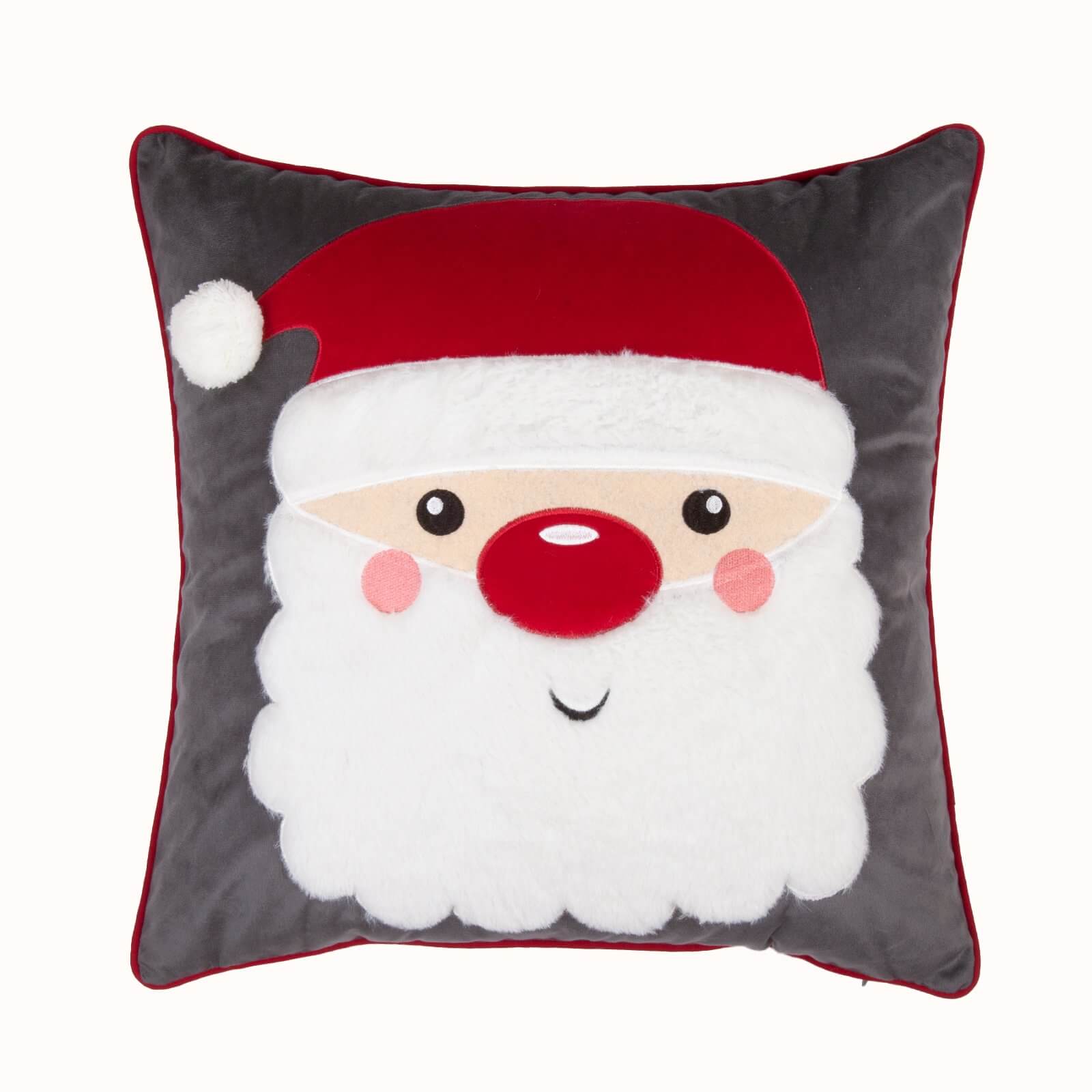 Christmas Santa Cushion 45 x 45cm