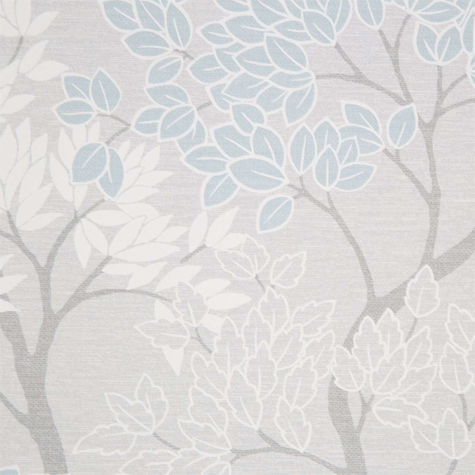 Fresco Lykke Tree Smooth Wallpaper - Sky Blue