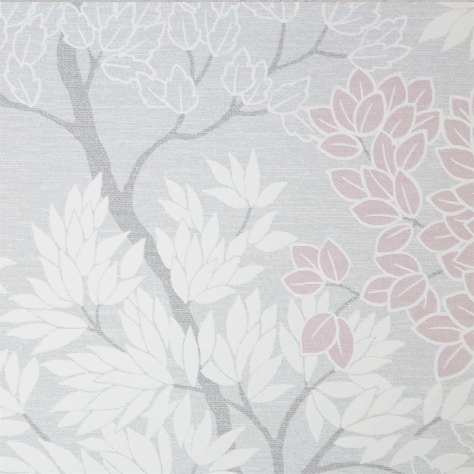 Fresco Tree Smooth Pink Wallpaper