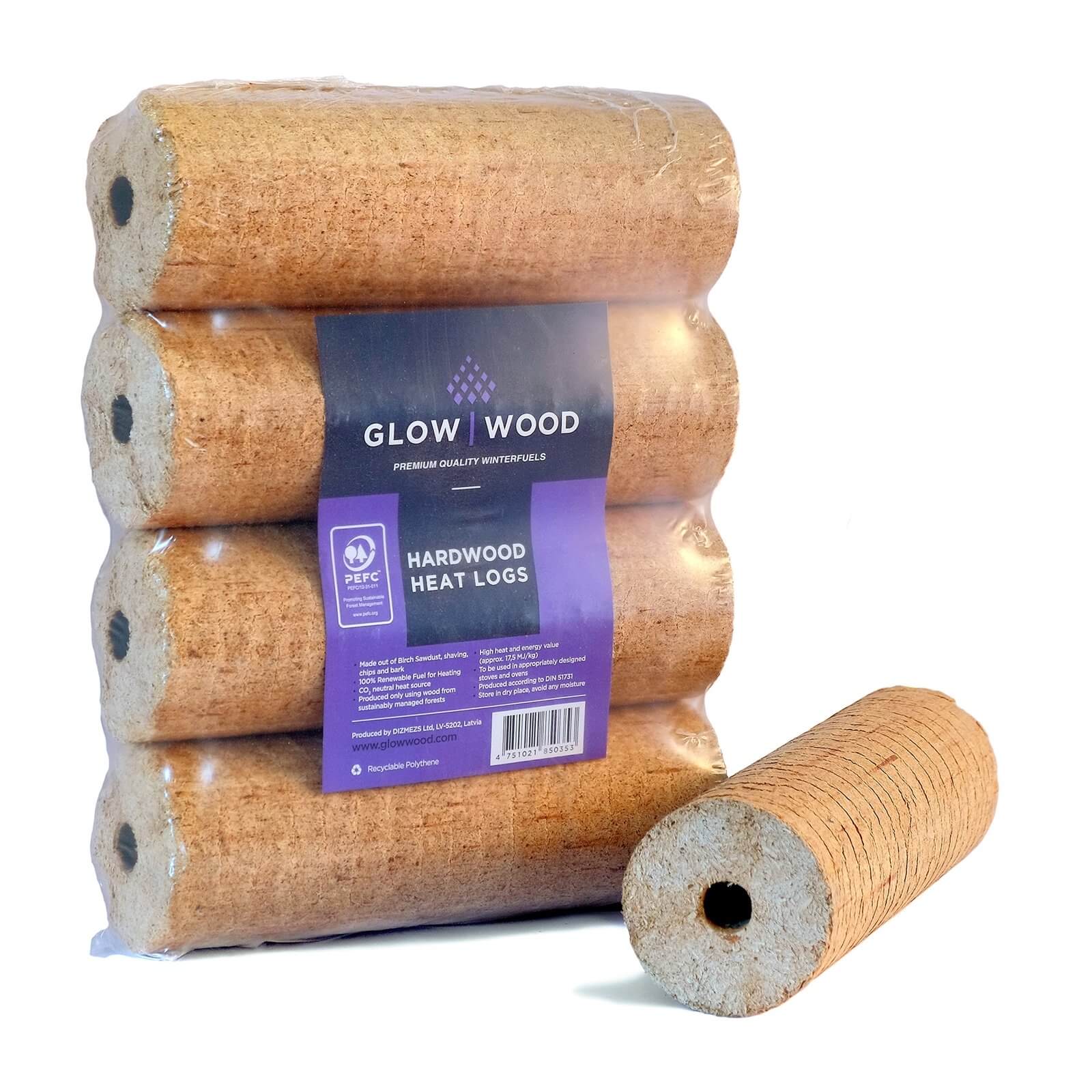 Glowwood Birch Round Fuel (4 Pack)