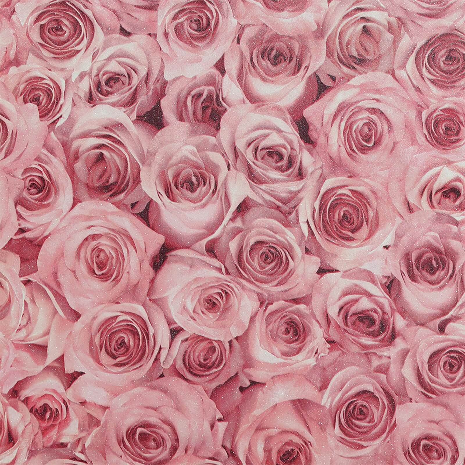 Arthouse Rose Wall Raspberry Wallpaper