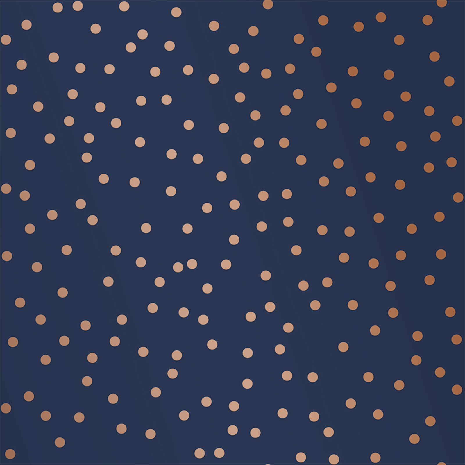 Superfresco Easy Confetti Navy Copper Wallpaper