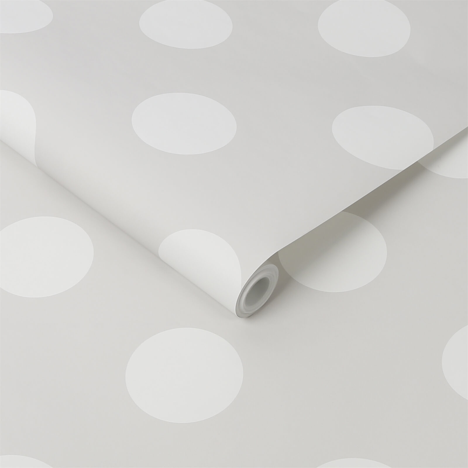 Superfresco Easy Dotty Grey Wallpaper Wallpaper