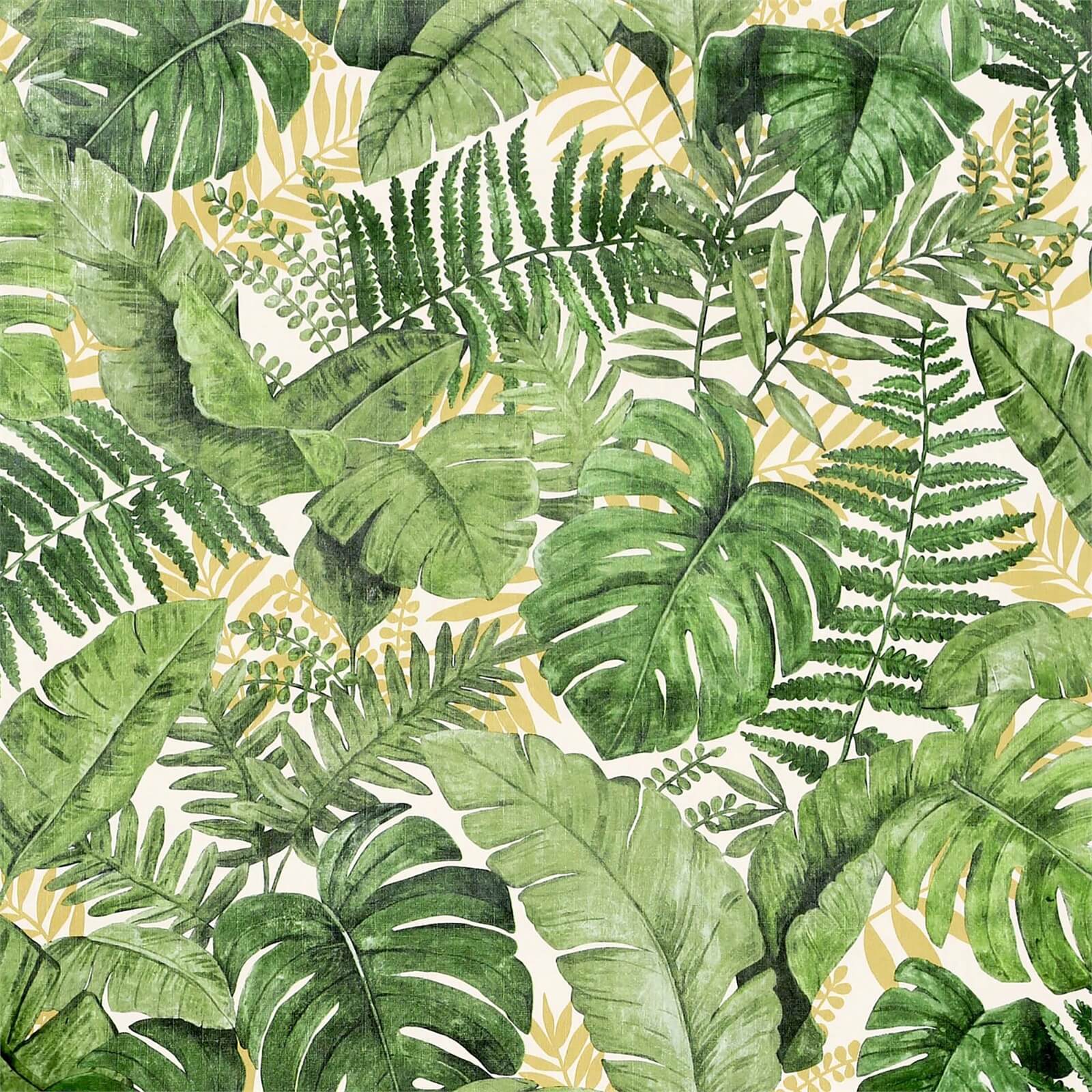 Arthouse Jungle Canopy Green Wallpaper