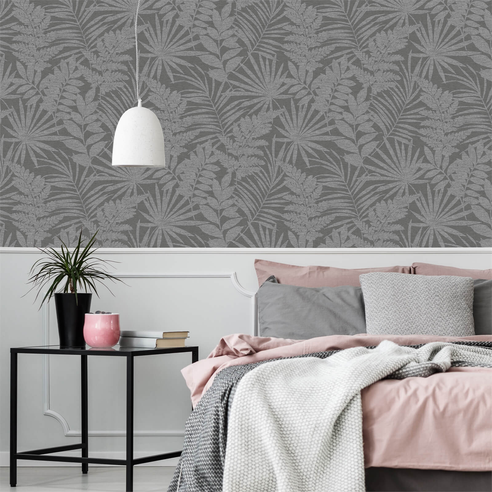 Superfresco Easy Fenne Grey Wallpaper