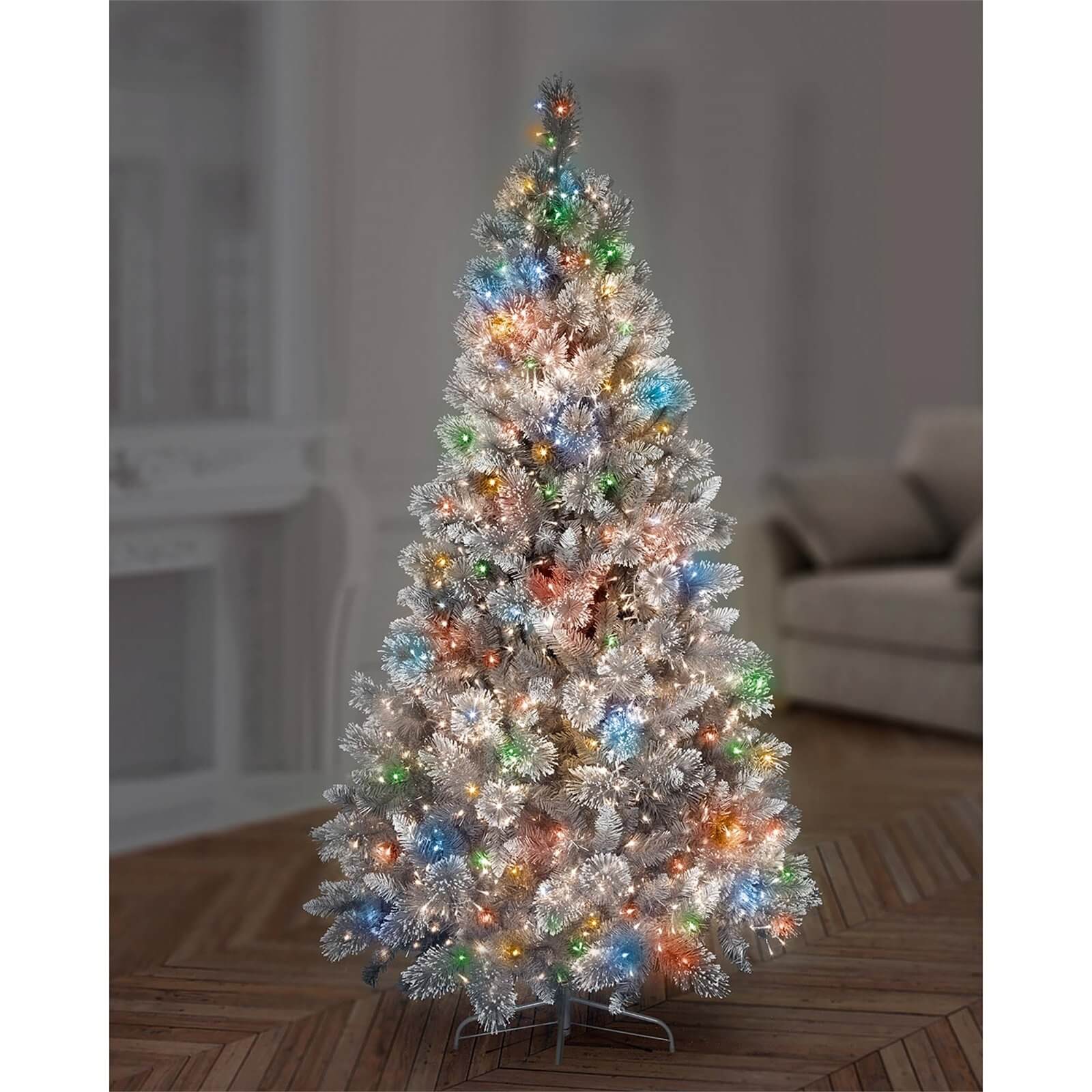1000 Multi-coloured Multiaction LED Treebrights (with Timer)
