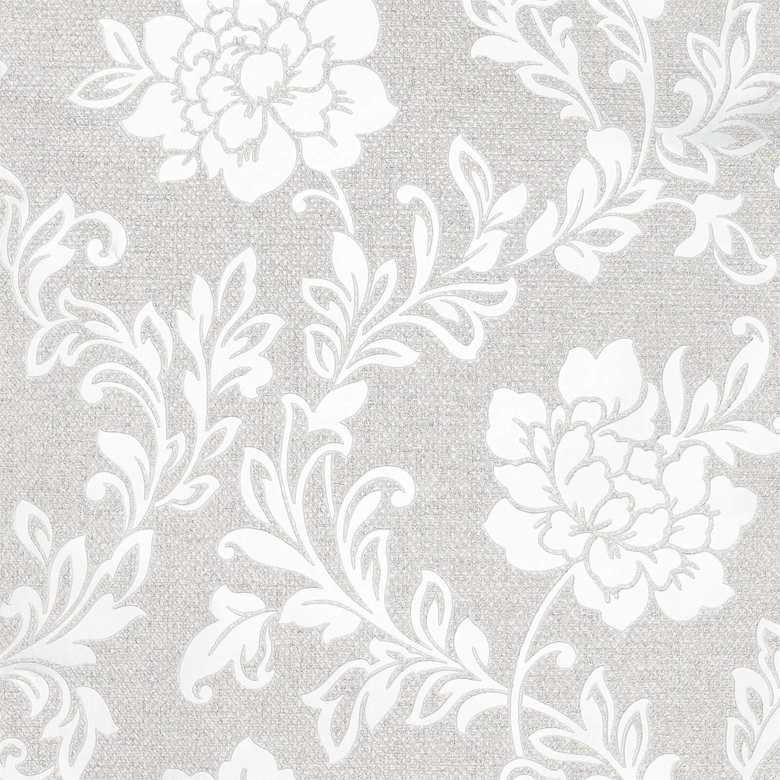 Arthouse Calico Floral Neutral Wallpaper