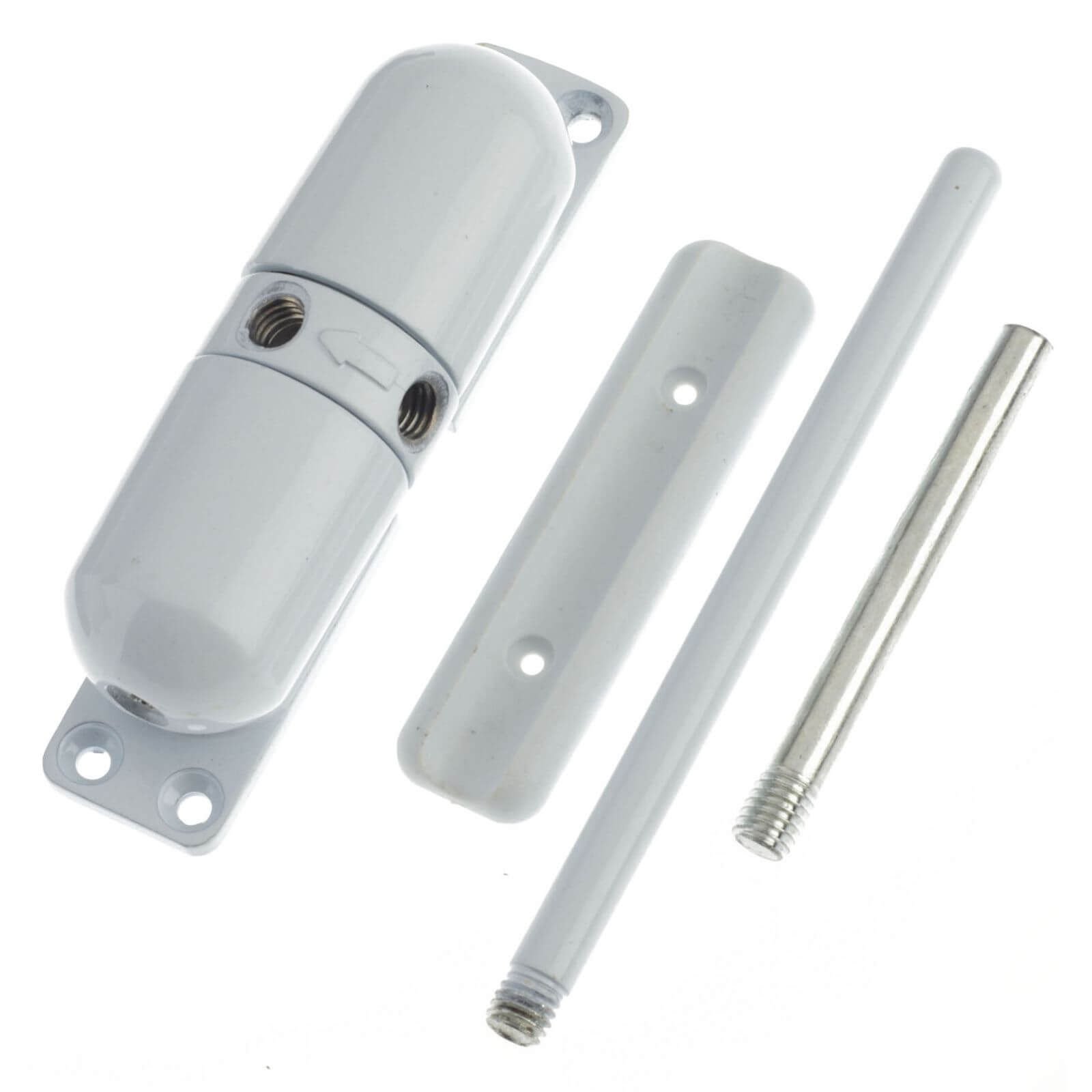 Yale Surface Mounted Door Closer - White