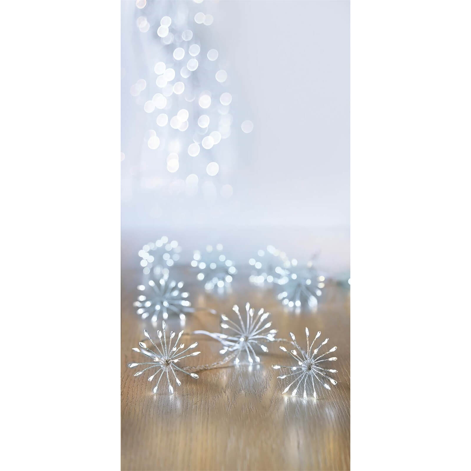 200 Battery Operated Multi-action String Light in Bright White LED's