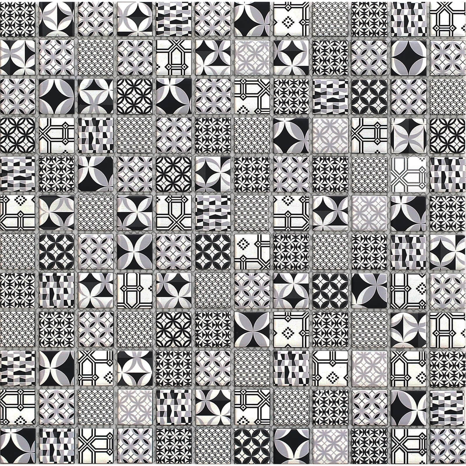 House of Mosaics Casablanca Mono Mosaic Tile Sheet