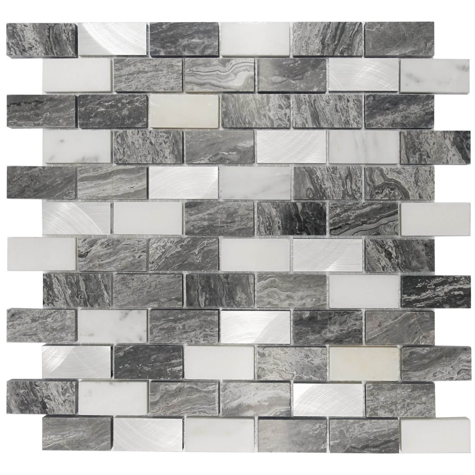 House of Mosaics Marble Luxe Mosaic Tile Sheet