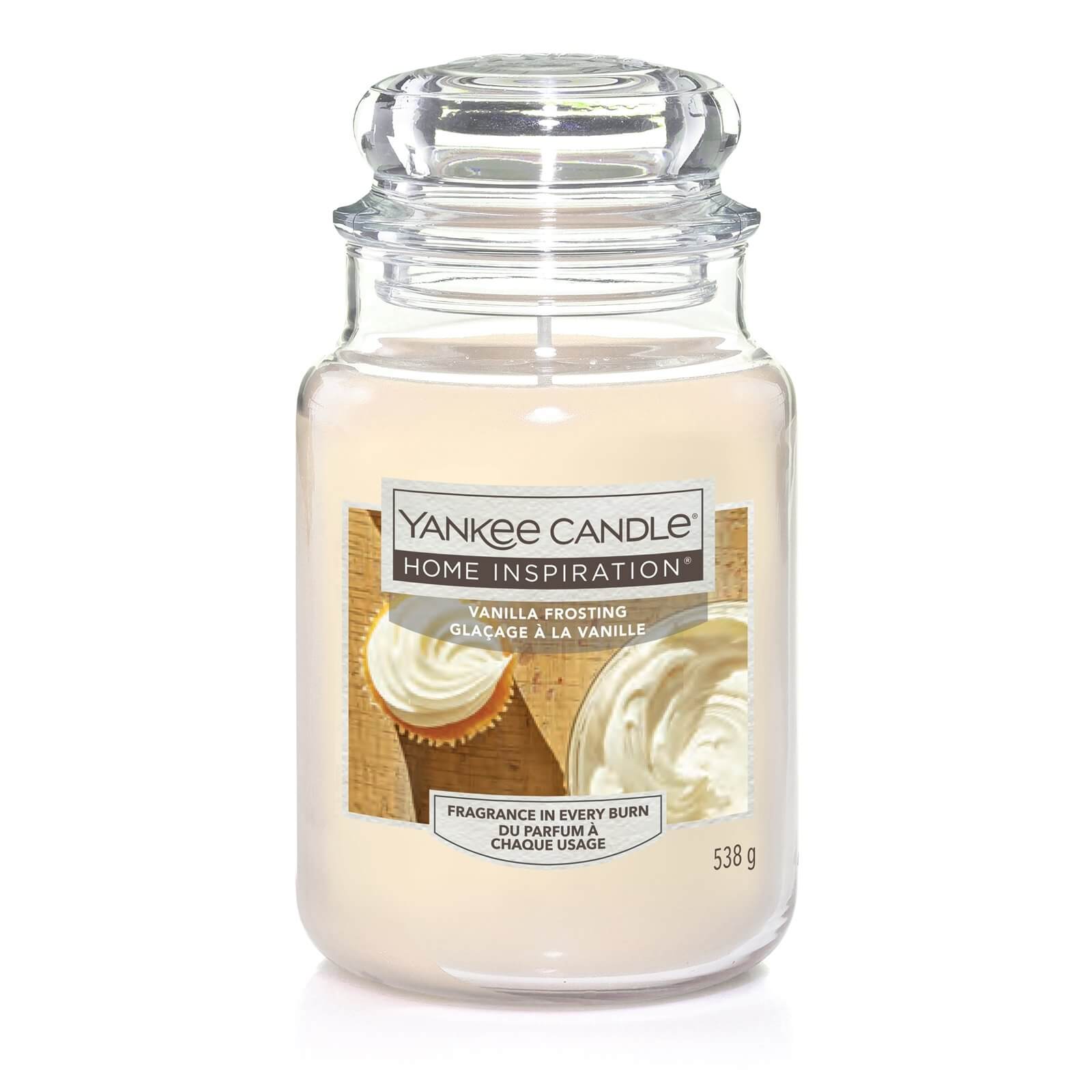 Yankee Candle Home Inspiration Scented Candle - Large Jar - Vanilla Frosting