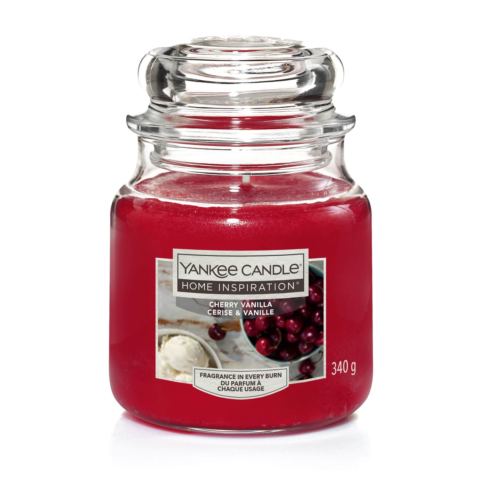 Yankee Candle home Inspiration Scented Candle - Medium Jar - Cherry Vanilla