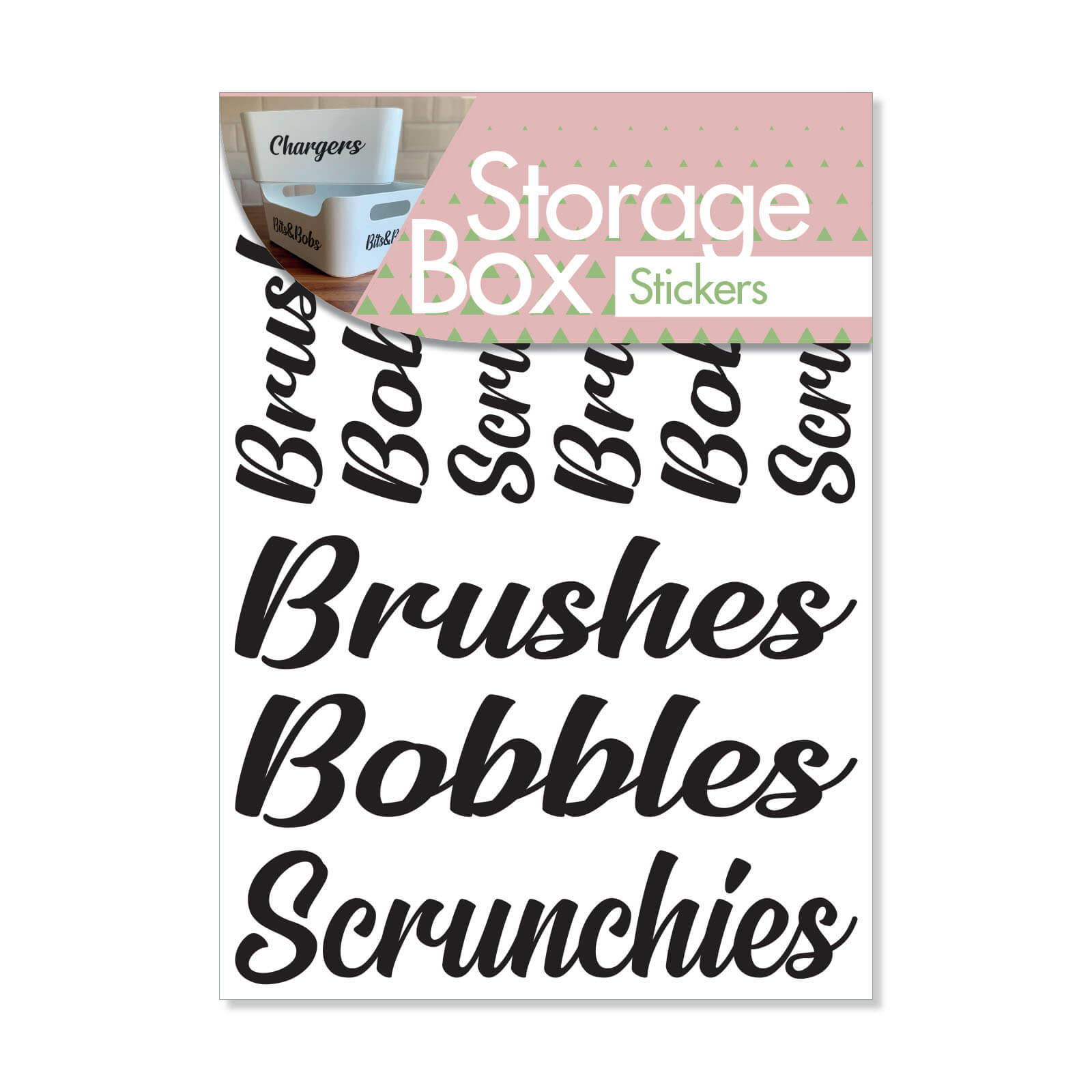 Box Stickers Brushes and Bobbles