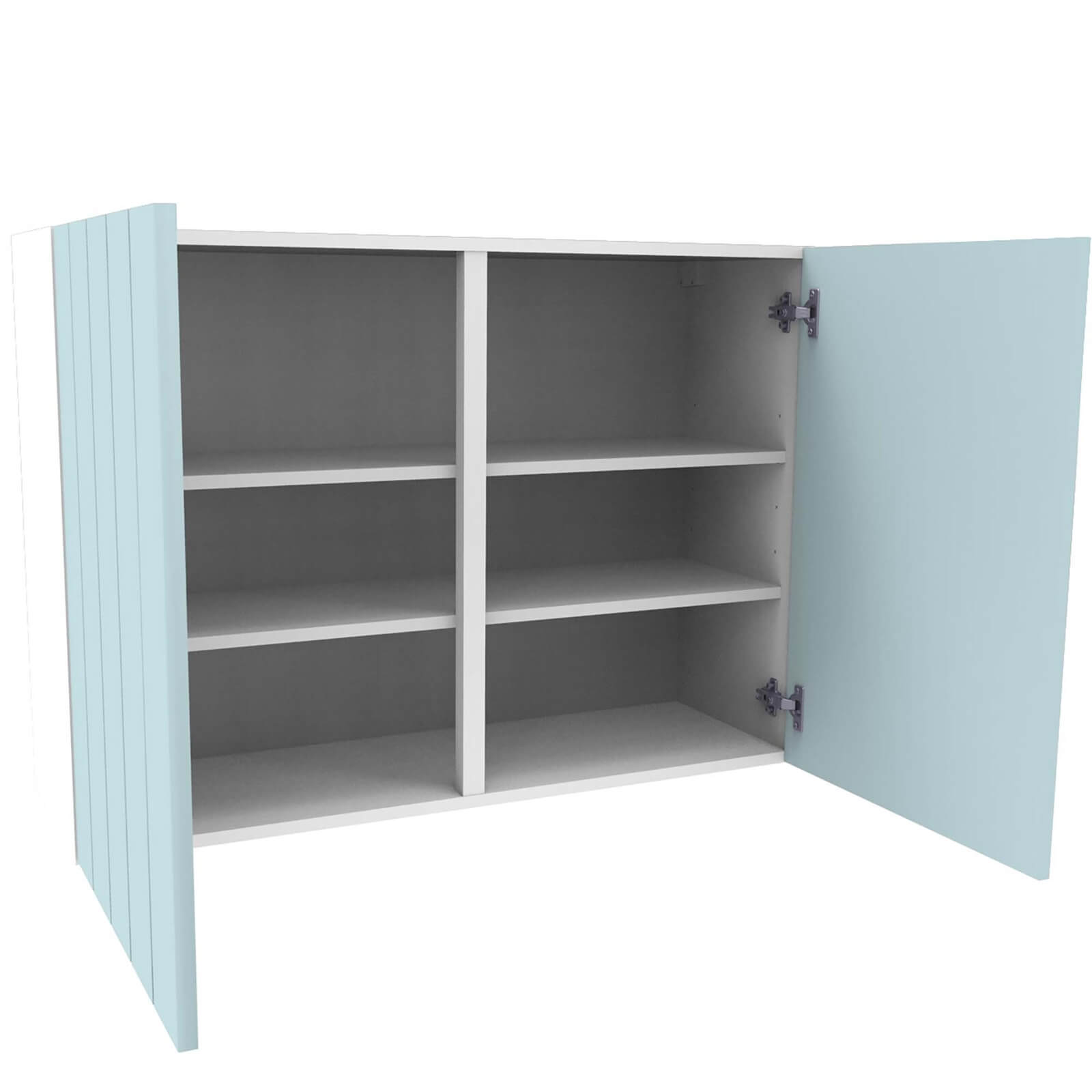 Country Light Blue 1000mm Wall Unit