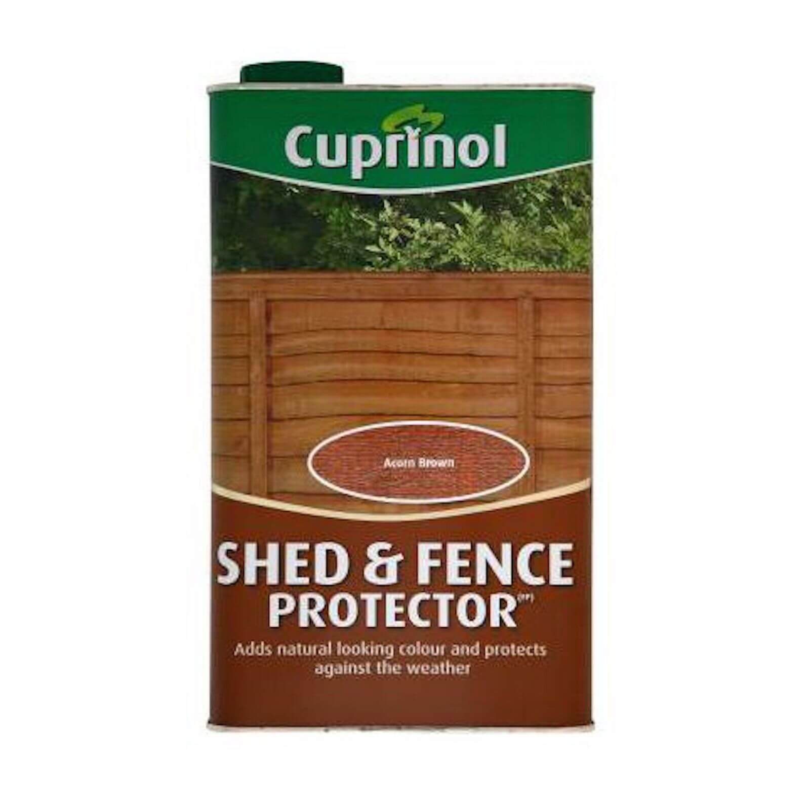 Cuprinol Shed and Fence Protector Acorn Brown - 5L