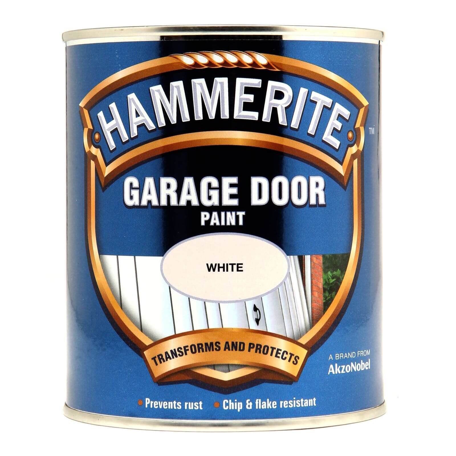 Hammerite Garage Door Paint White - 750ml