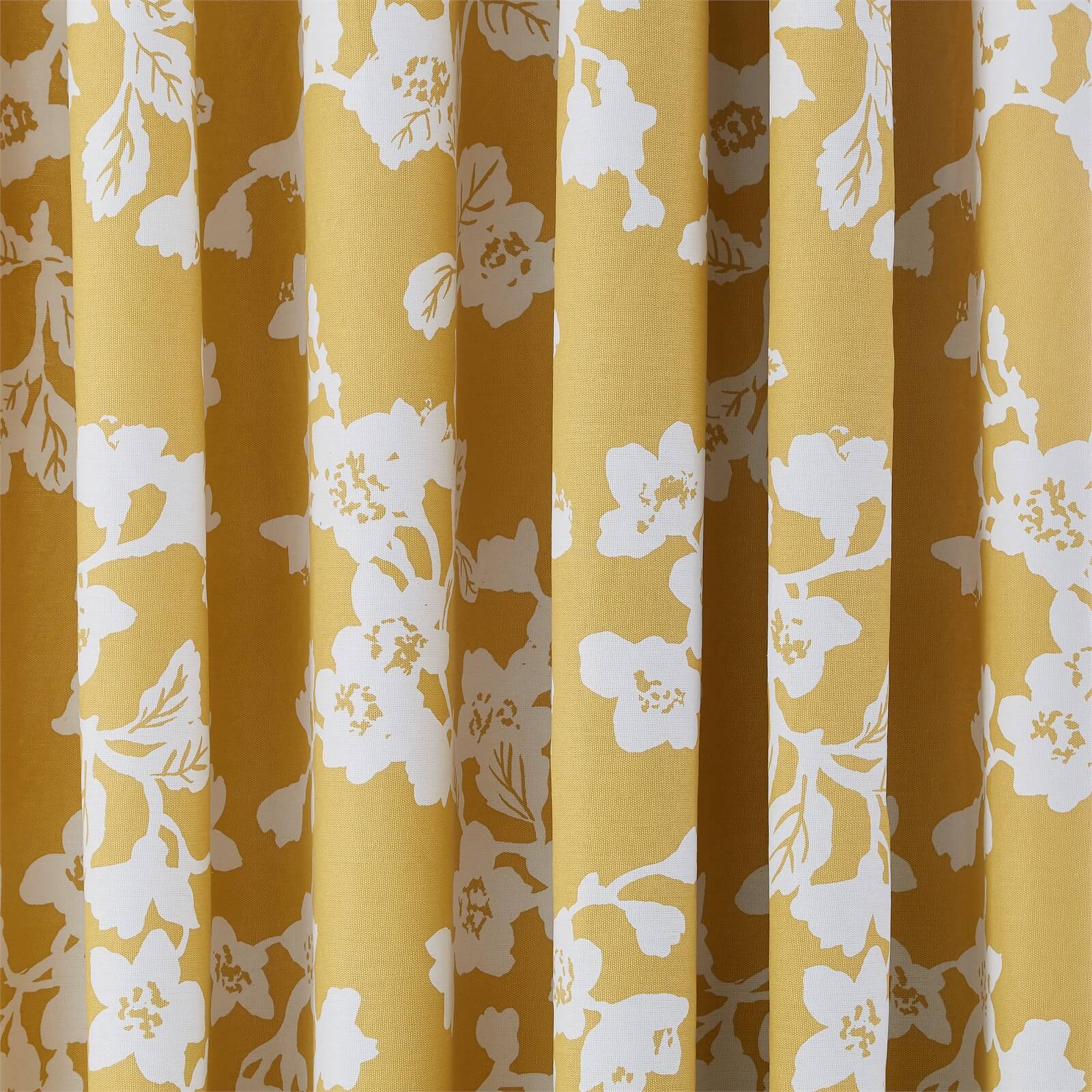 Bouvardia Lined Curtains 66x72 Honey