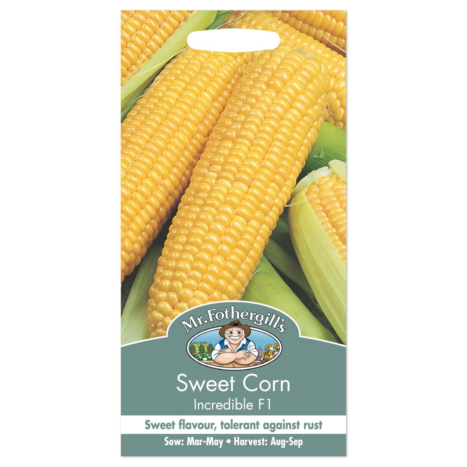 Mr. Fothergill's Sweet Corn Incredible F1 Seeds
