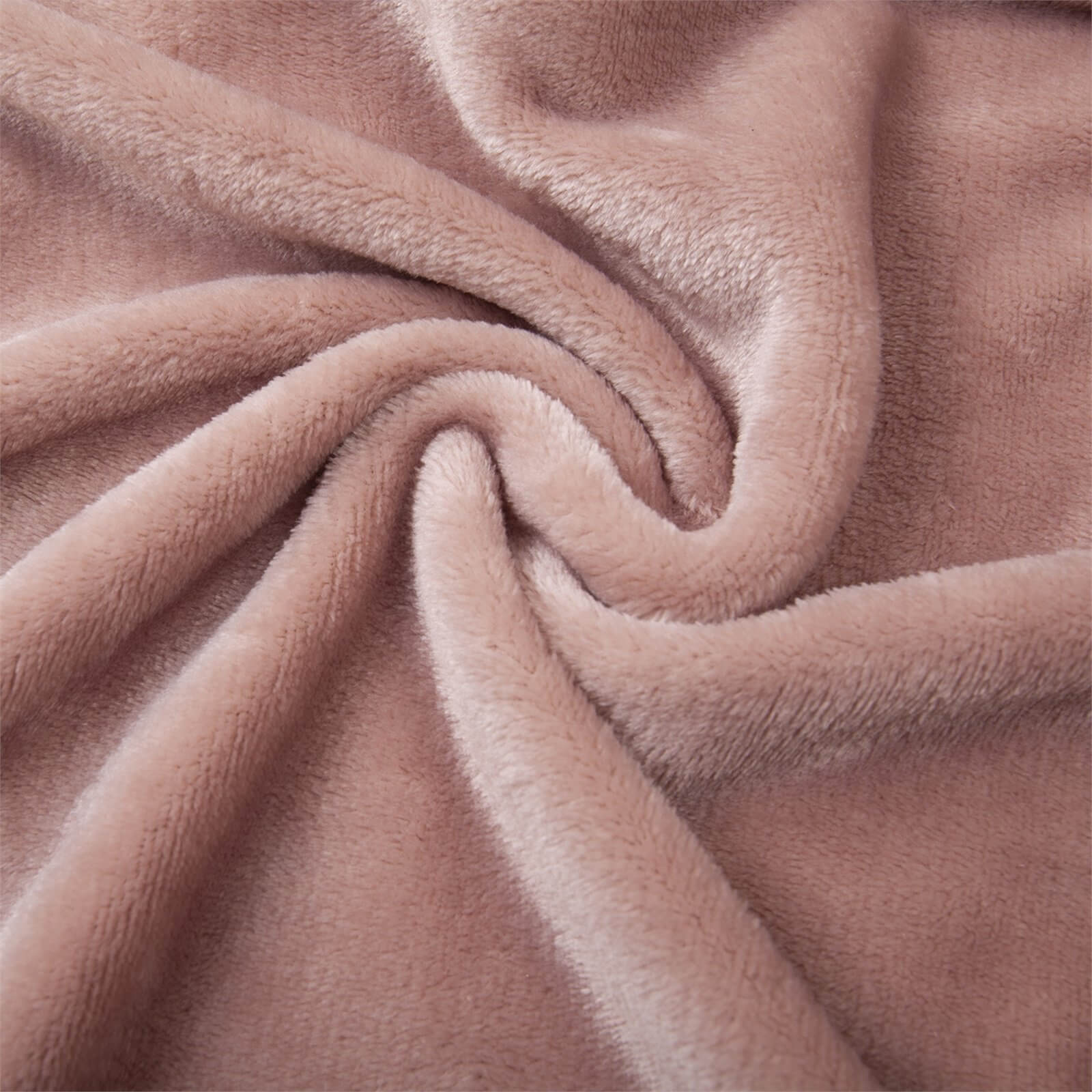 Fleece Throw - Blush Pink - 120x150cm