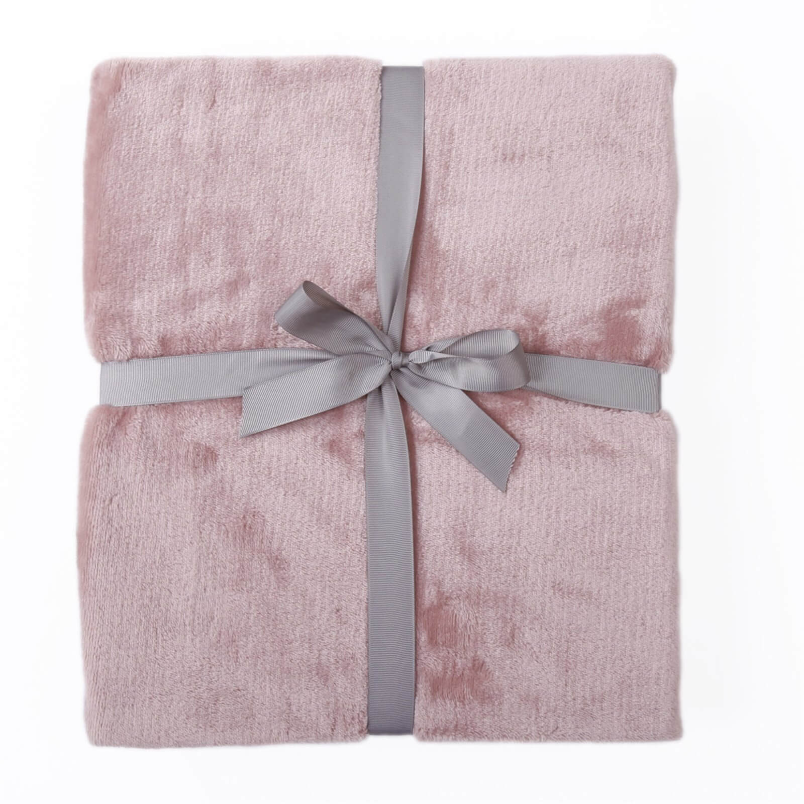 Fleece Throw - Blush Pink - 120x150cm