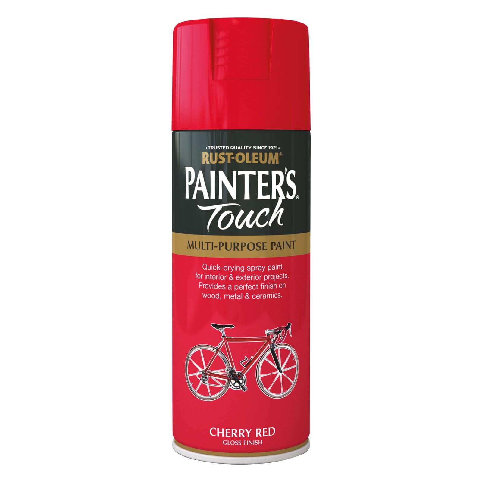 Rust-Oleum Painter's Touch Multi-Purpose Gloss Spray Paint Cherry Red - 400ml