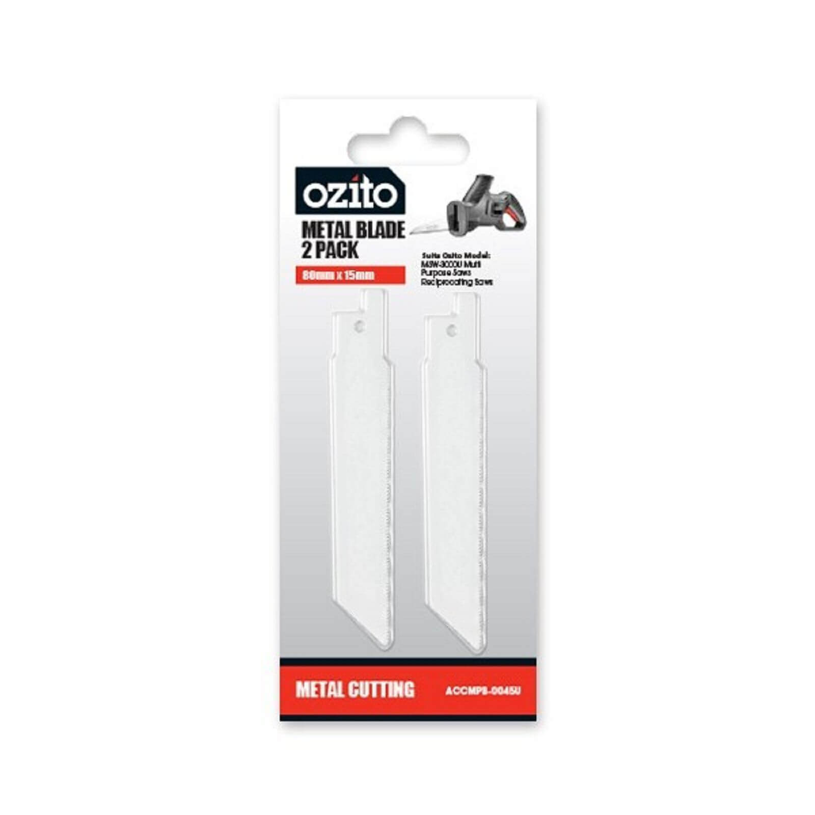 Ozito Metal Cutting Saw Blade - 80mm - 2 Pack