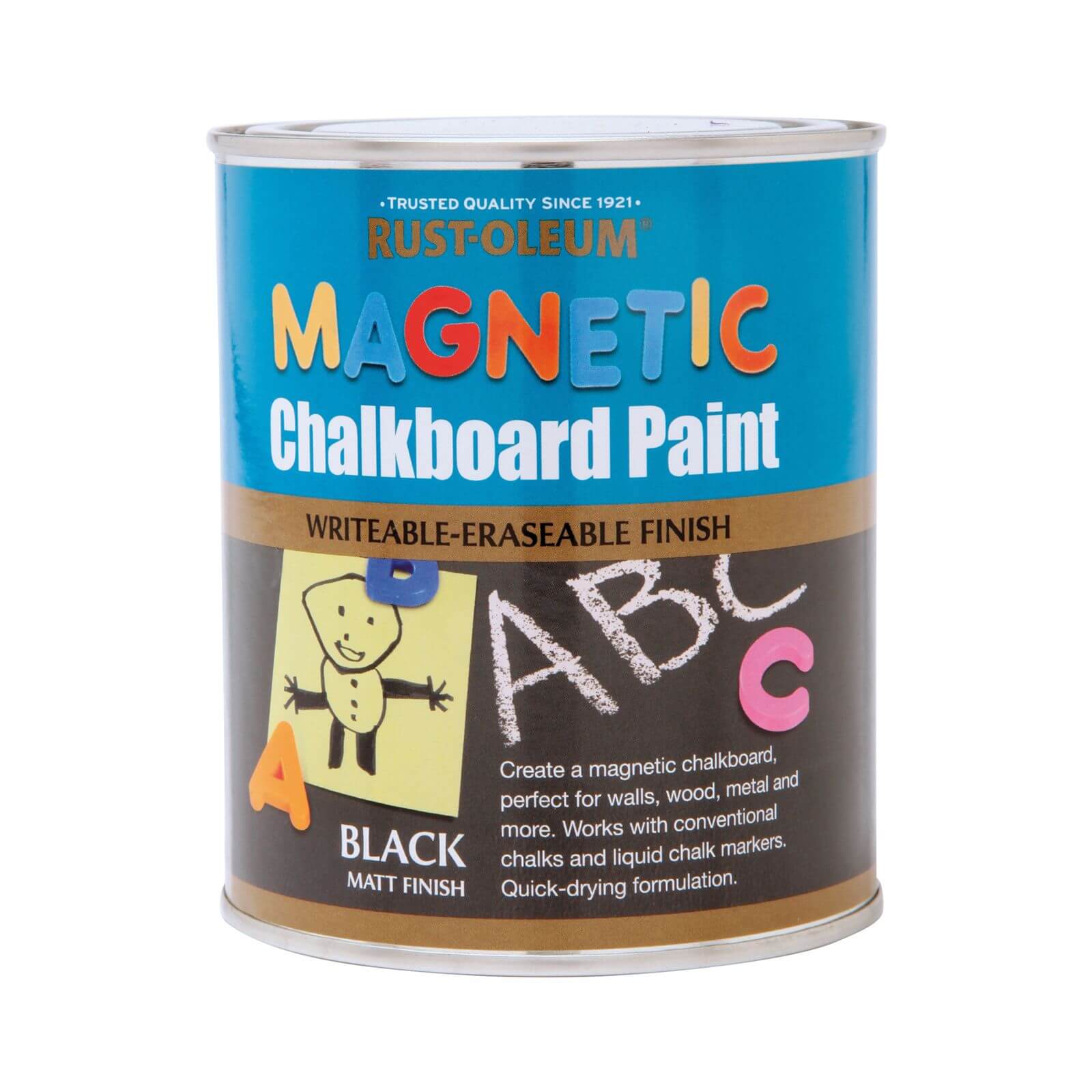 Rust-Oleum Magnetic Chalkboard Paint - 750ml