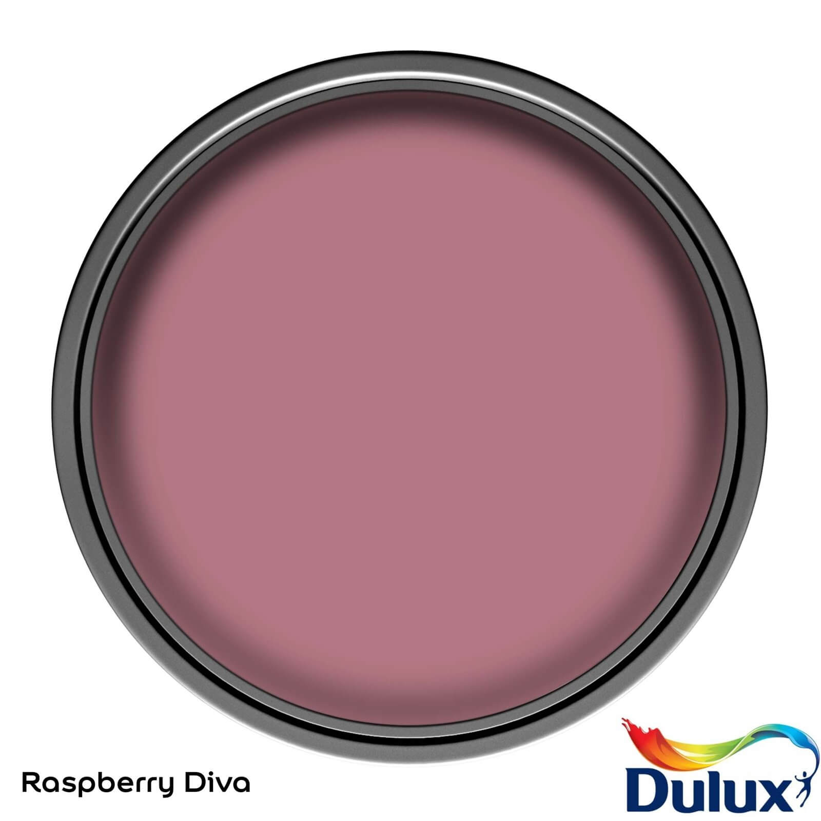 Dulux Once Raspberry Diva - Matt Emulsion Paint - 2.5L