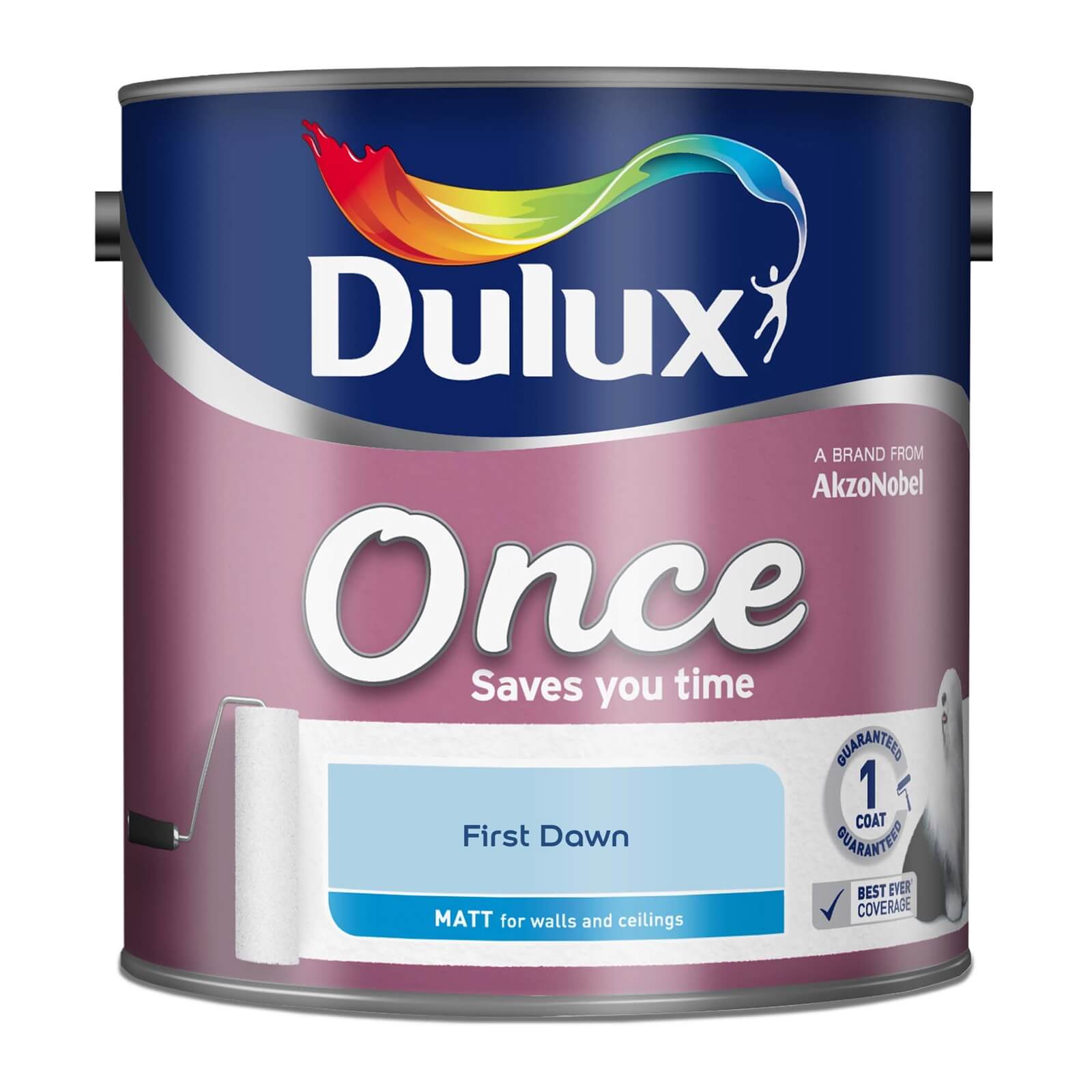 Dulux Once First Dawn - Matt Paint - 2.5L