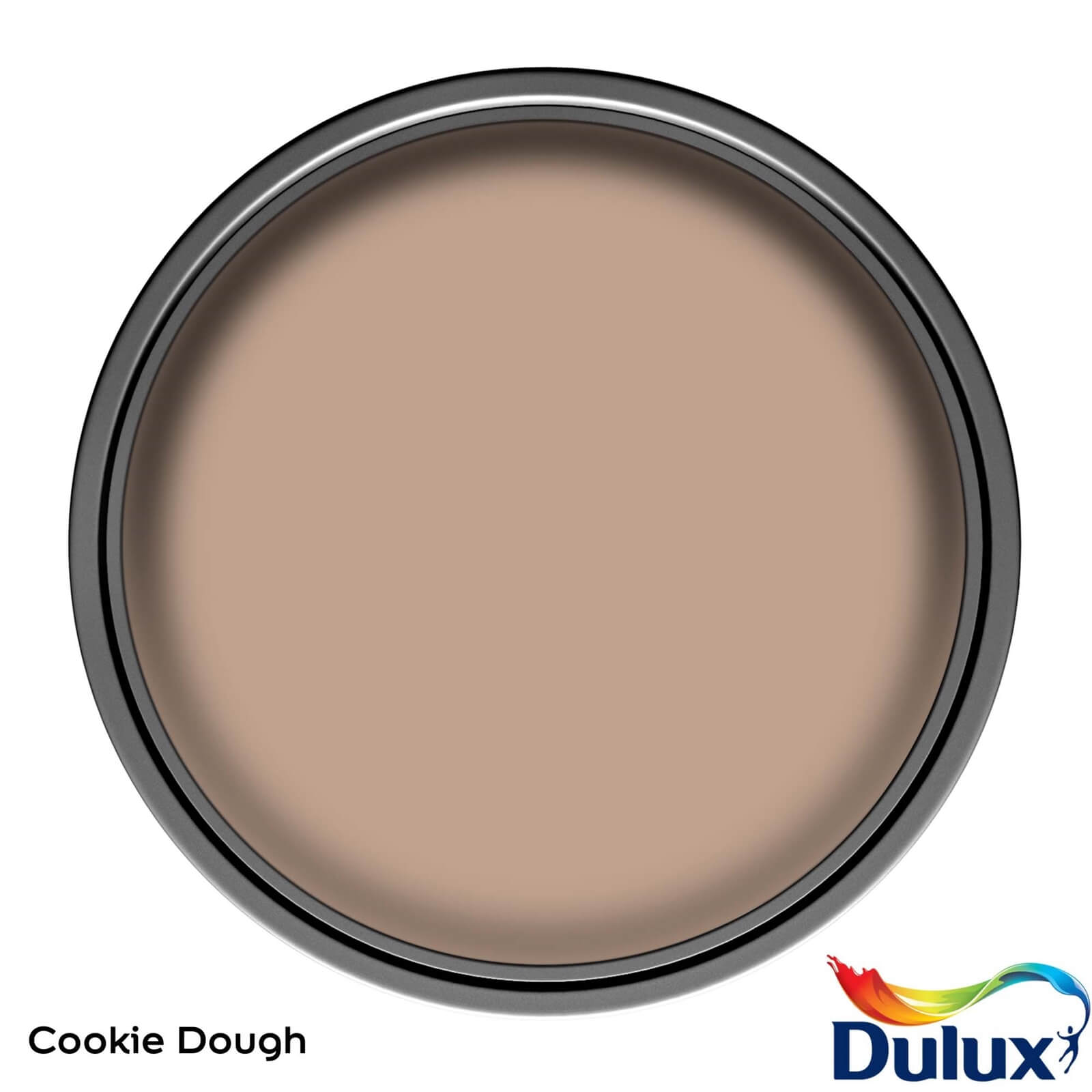 Dulux Once Cookie Dough - Matt Emulsion Paint - 2.5L