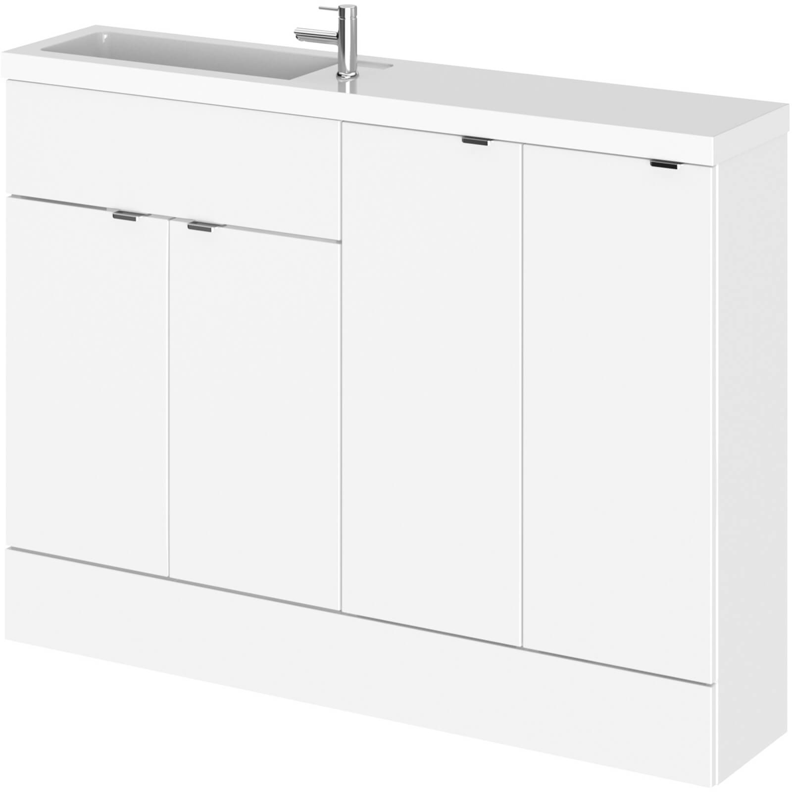 Balterley Dynamic 1200mm Compact Combination Unit - Gloss White