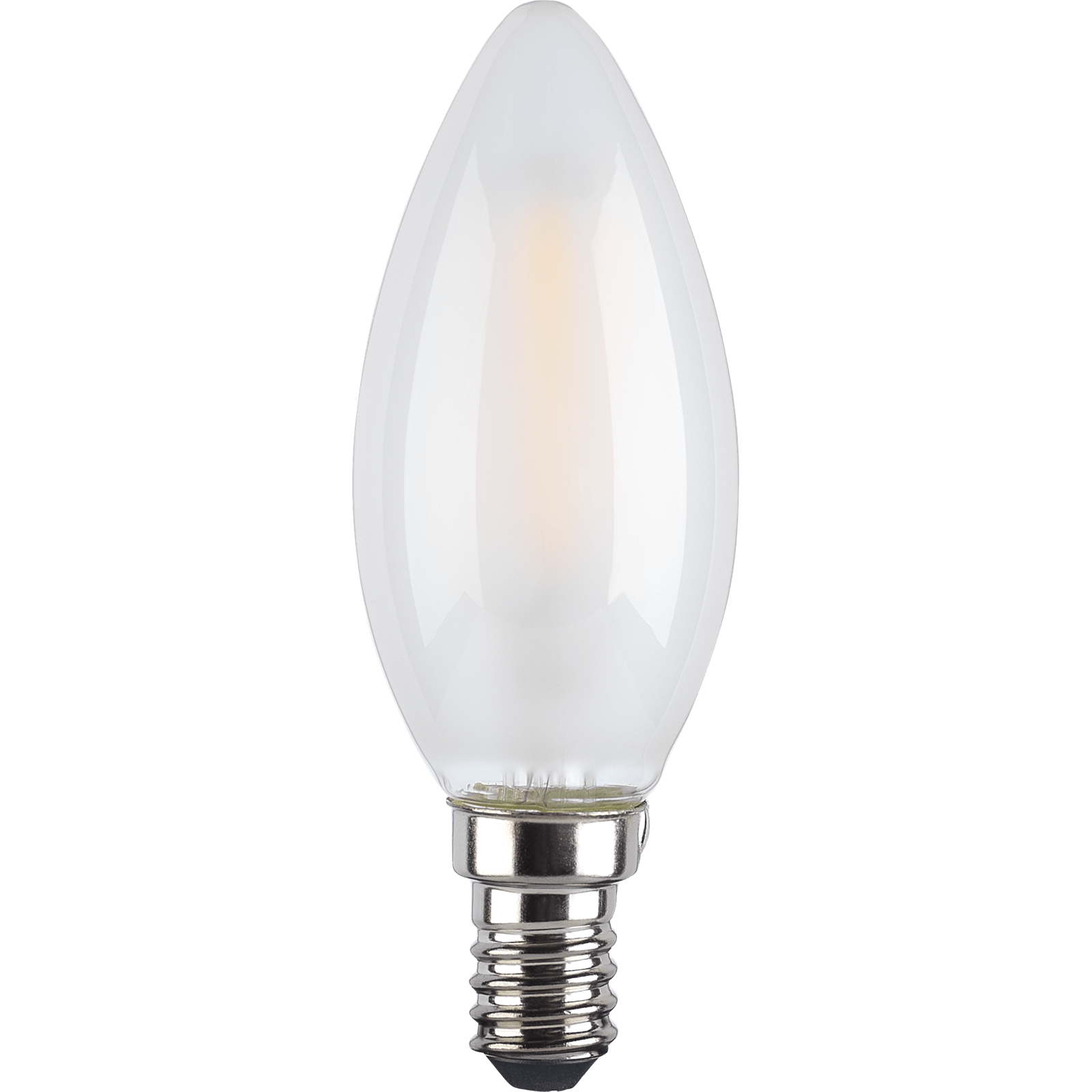 TCP LED Filament Frosted Candle 4W E14 Light Bulb