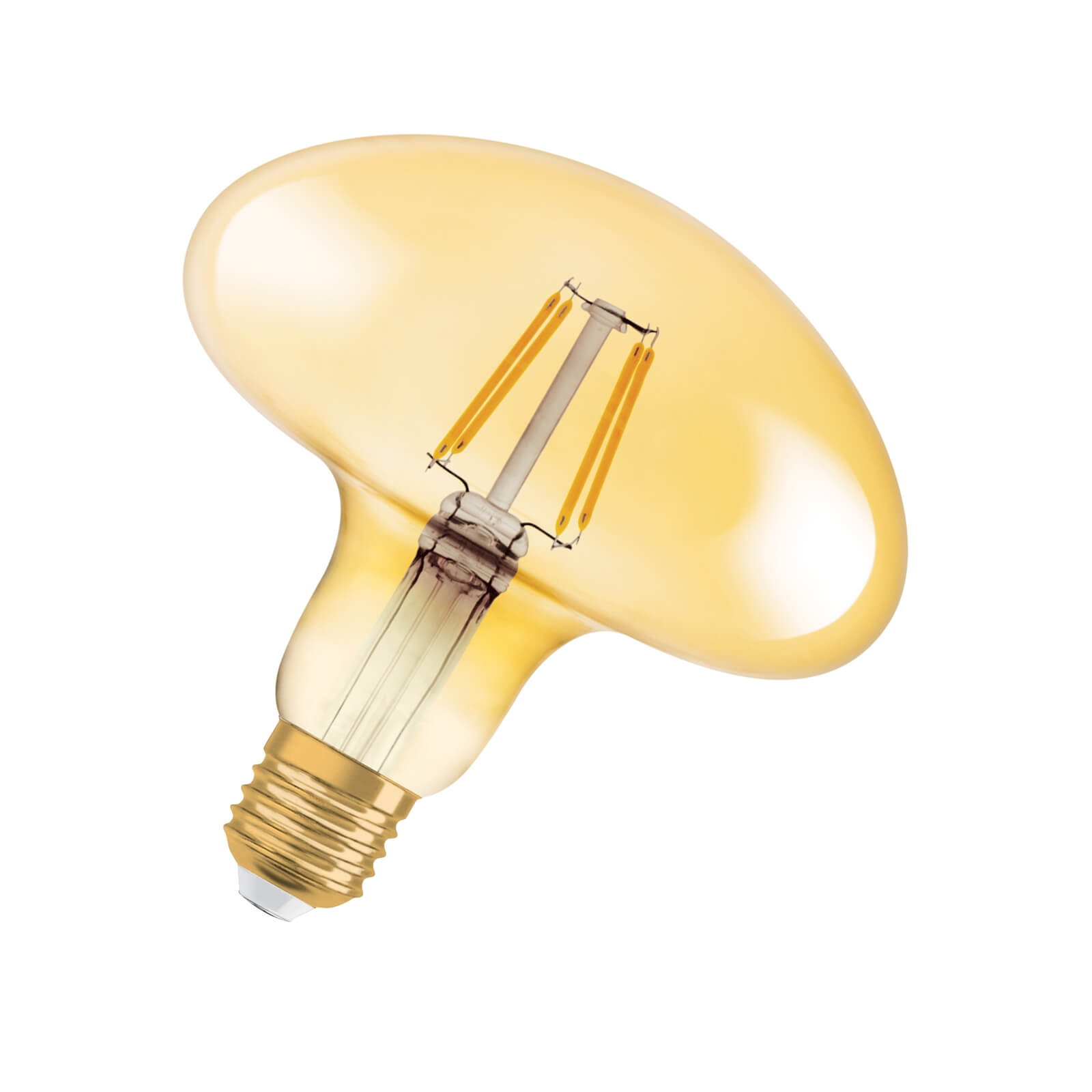 Osram 1906 LED Mushroom Vintage Gold 40W ES Light Bulb