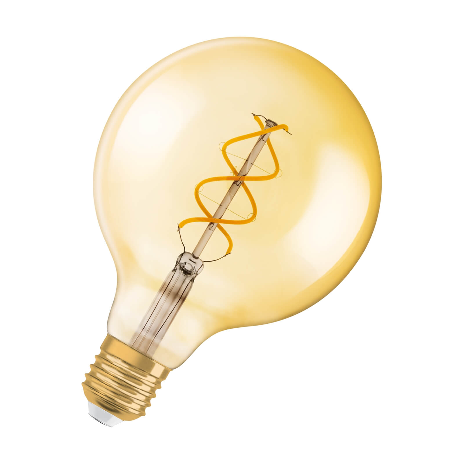 Osram 1906 LED Globe125 Vintage Gold 25W ES Light Bulb