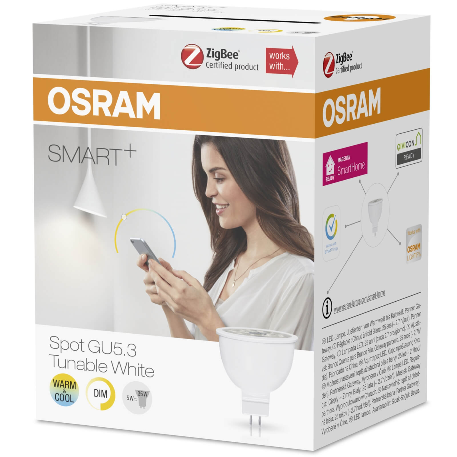 Osram Smart+ GU5.3 tW Light Bulb