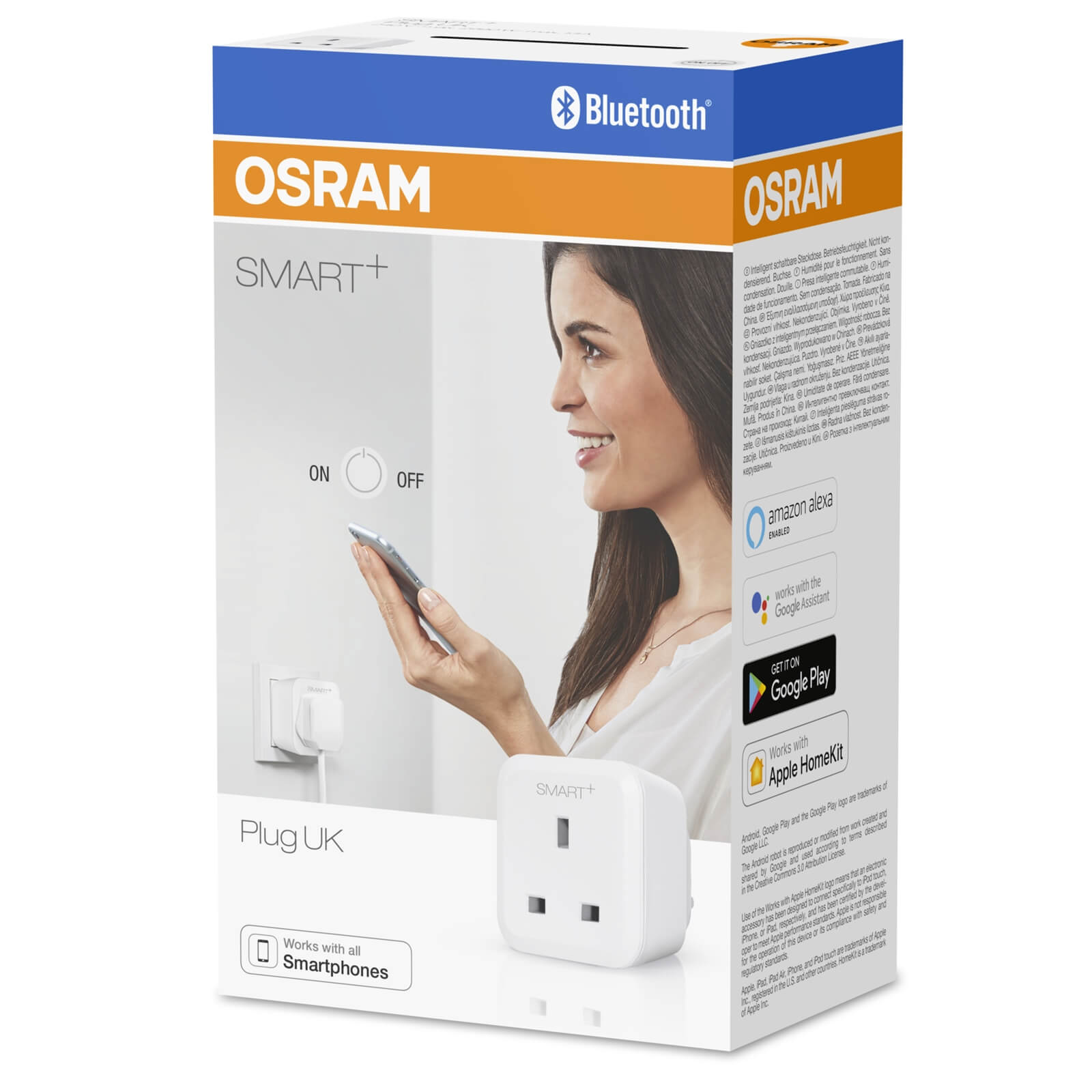 Osram Smart+ Plug Bluetooth Light Bulb
