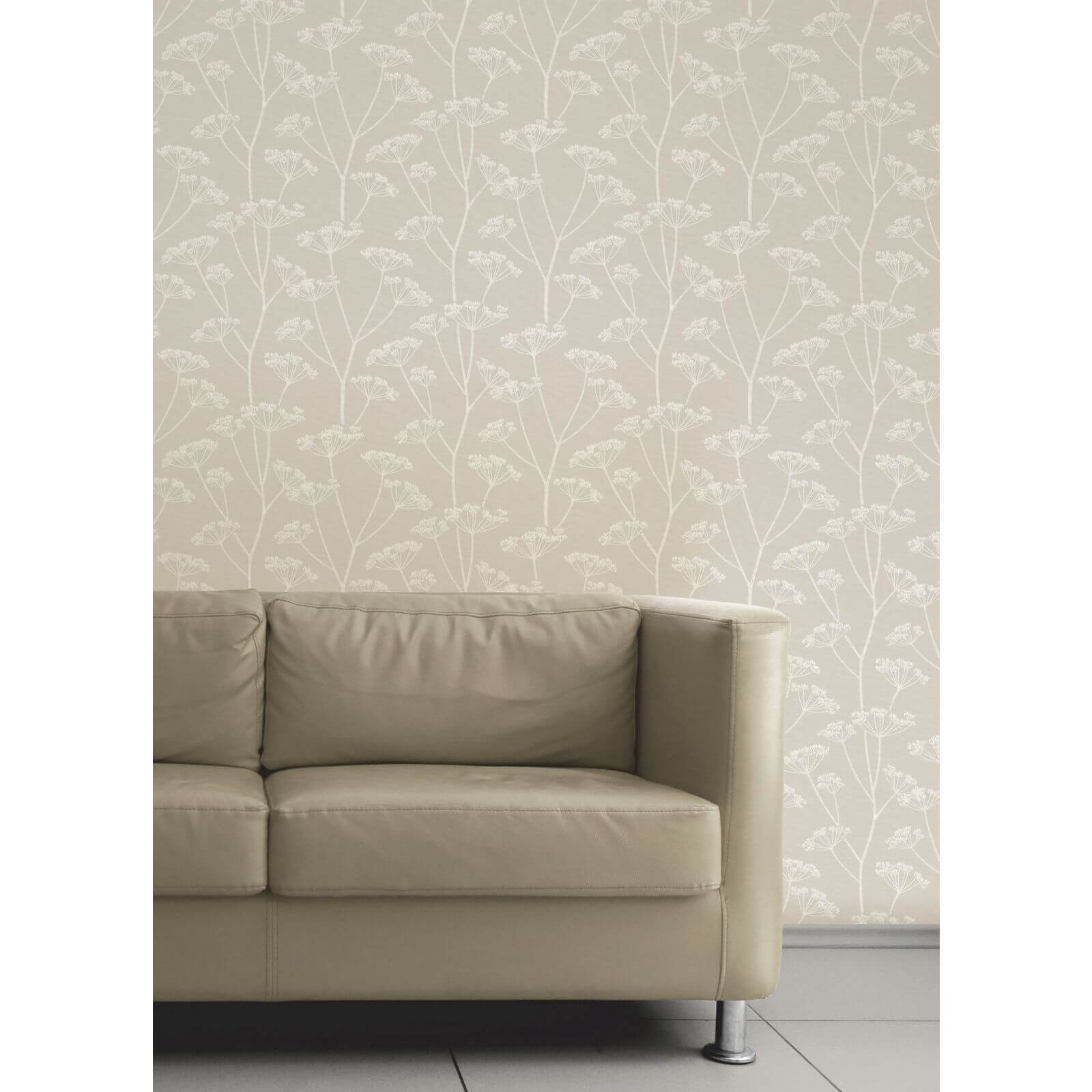 Fine Decor Albury Soft Grey Wallpaper