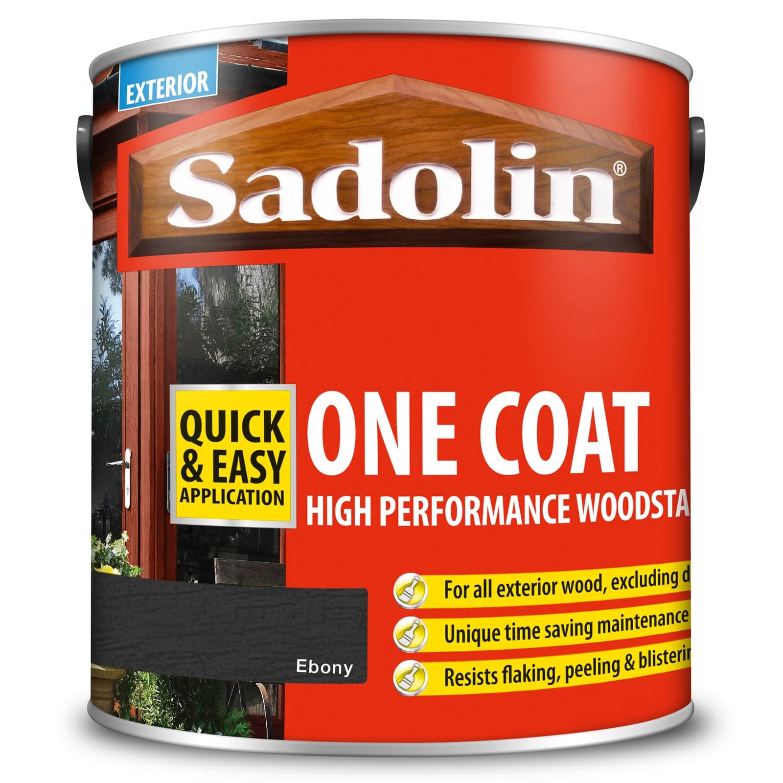 Sadolin Advanced One Coat Ebony 2.5L