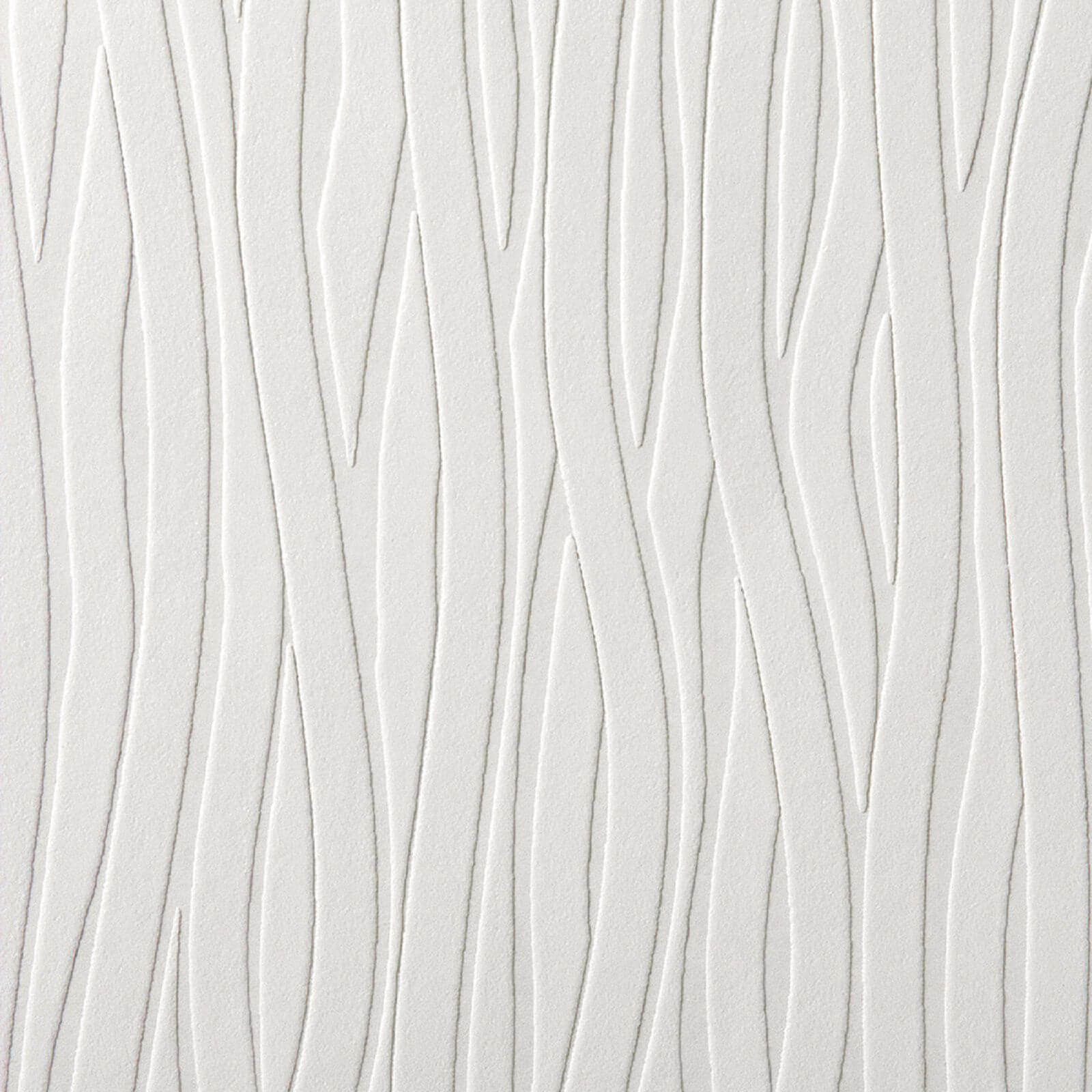 Superfresco Wavy Lines Wallpaper - White