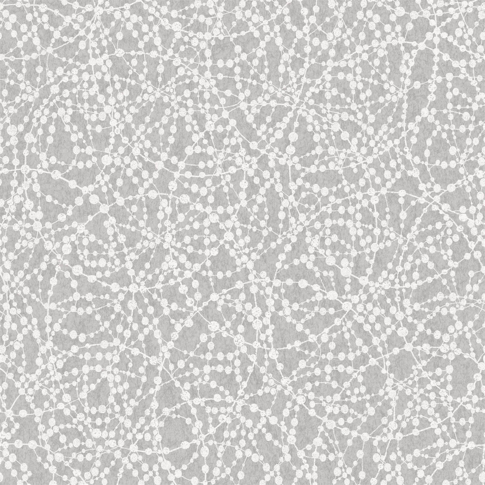 Holden Decor Eclipse Geometric Textured Metallic Glitter Grey Wallpaper
