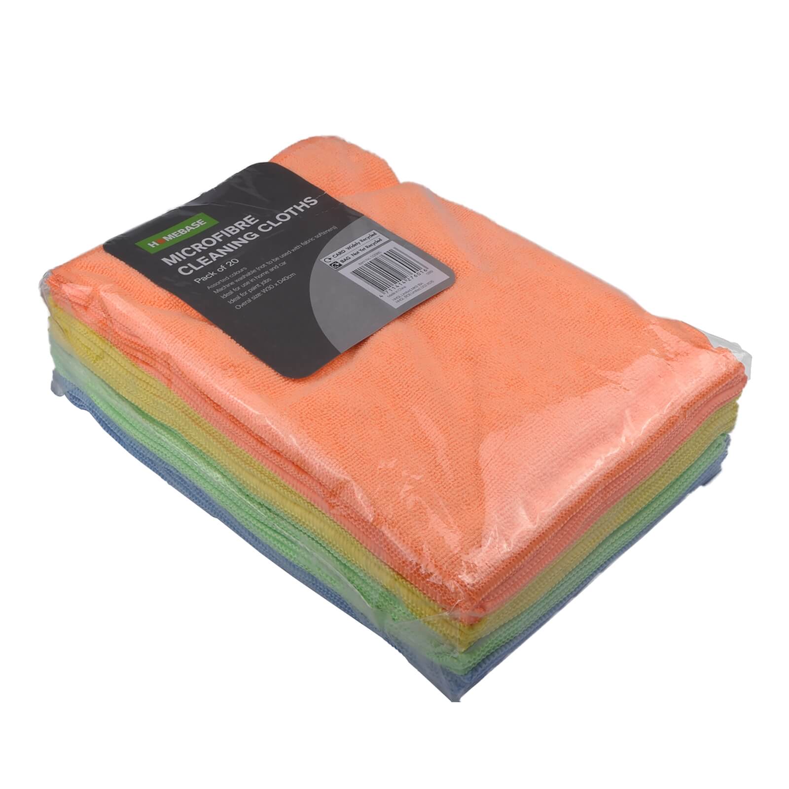 Microfibre Cloth - 30 x 40cm - 20 Pack