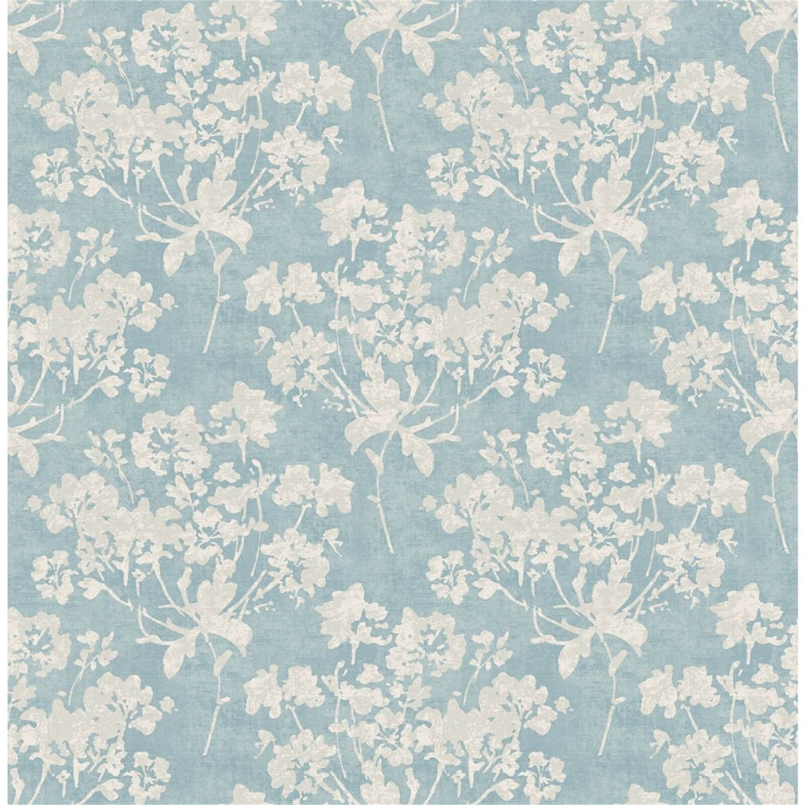 Fine Decor Louisa Blue Wallpaper